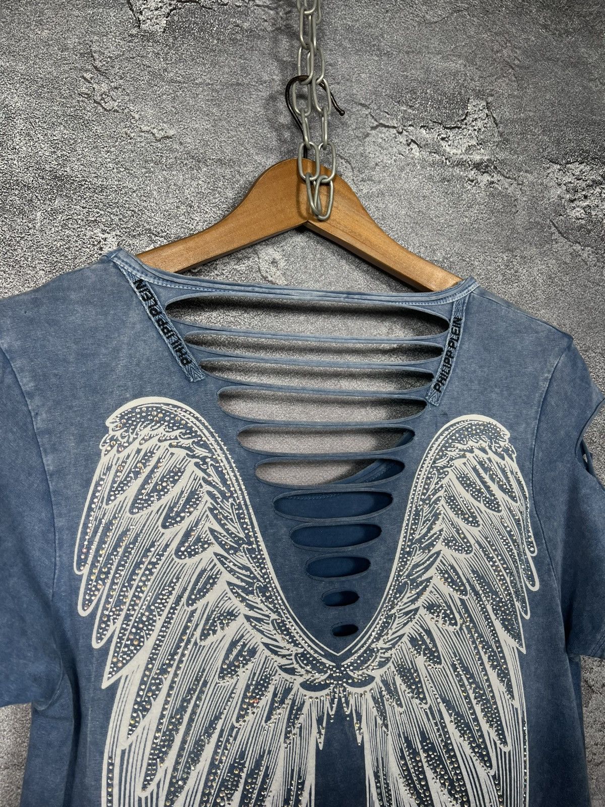 Philipp Plein Vintage Philipp Plein Avant Garde With Angel Wing Dress Size S / US 4 / IT 40 - 14 Thumbnail