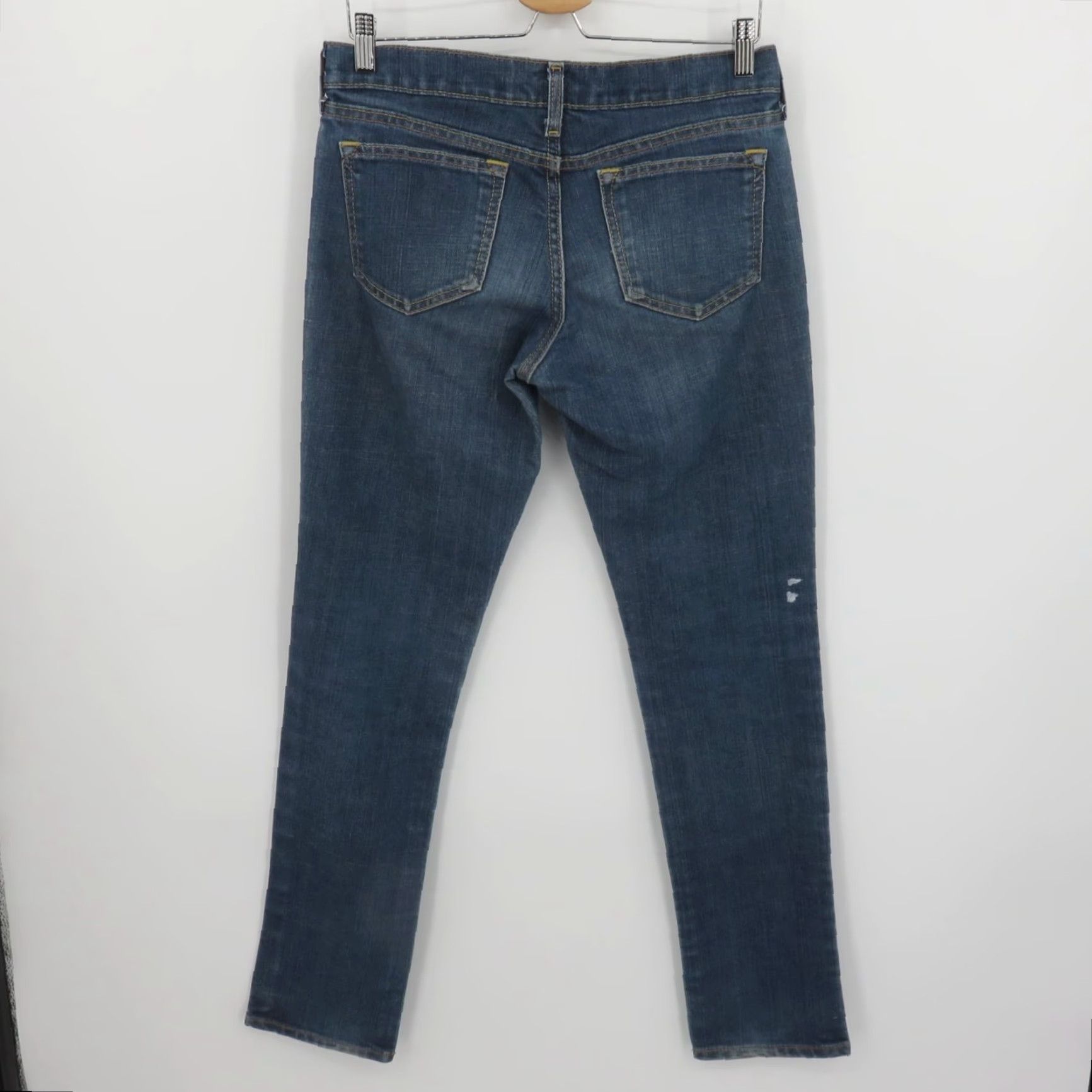 Old Navy Old Navy Jeans Women 8 5-Pocket Denim Blue Straight Pockets 2008 Vintage No Size 30" / US 8 / IT 44 - 6 Thumbnail