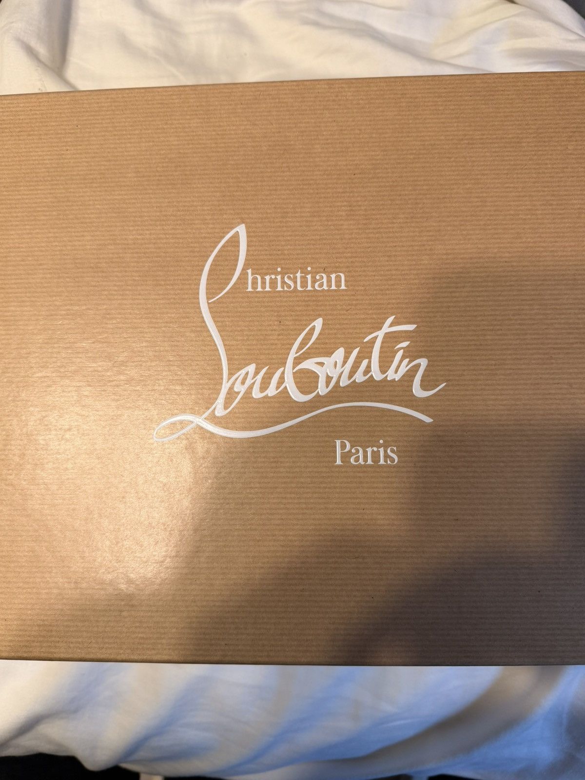 Christian Louboutin Christian Loubatin Rosalie 100MM Leather Sandals Size US 7 / IT 37 - 2 Thumbnail