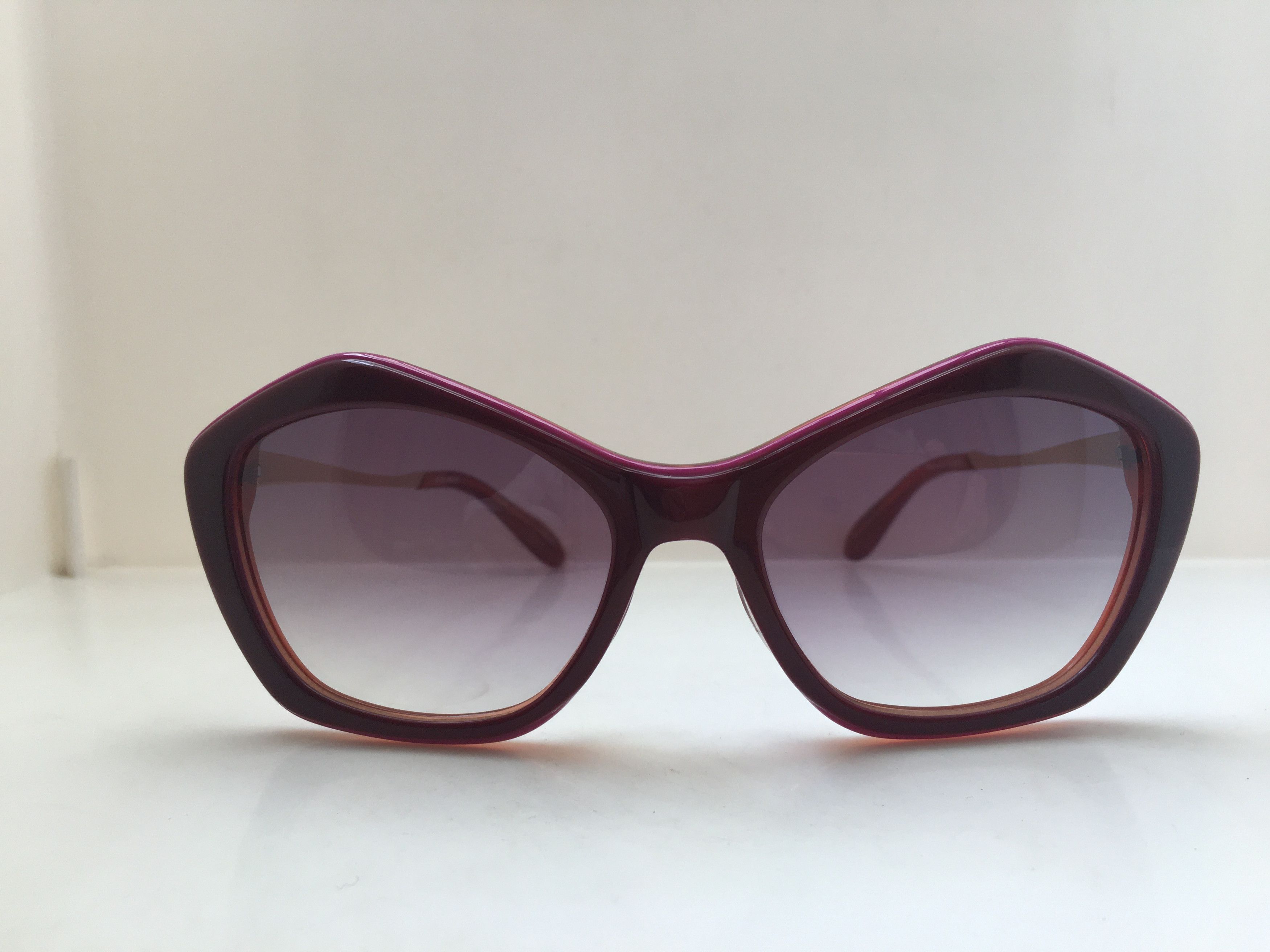 Other Reddish Purple Cateye Diva Sunglasses Frame Size ONE SIZE - 1 Thumbnail