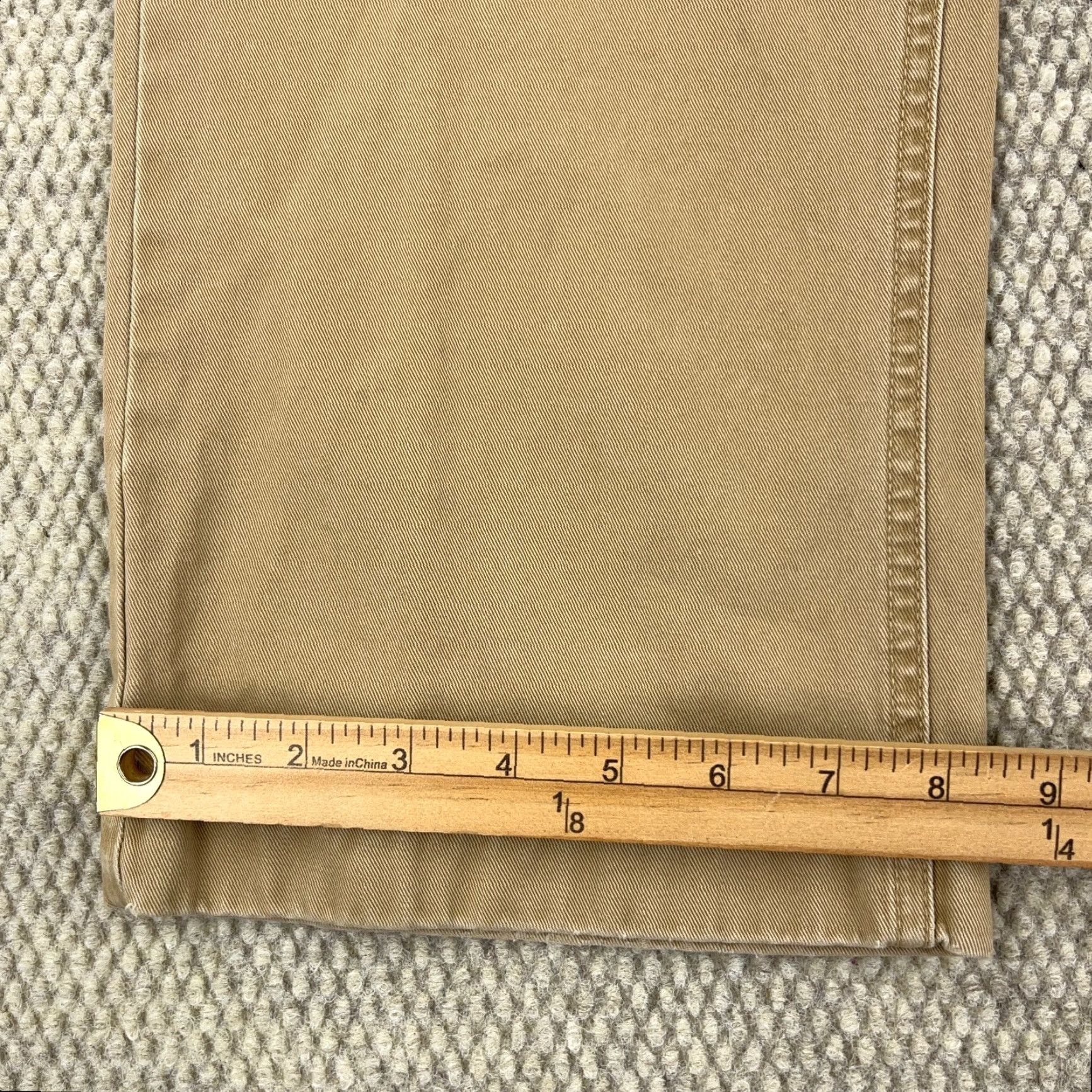 Vintage VINTAGE J Crew Men Chino Pants Slacks 34x30 Khaki Brown Comfort Straight Leg Preppy Size US 34 / EU 50 - 6 Thumbnail