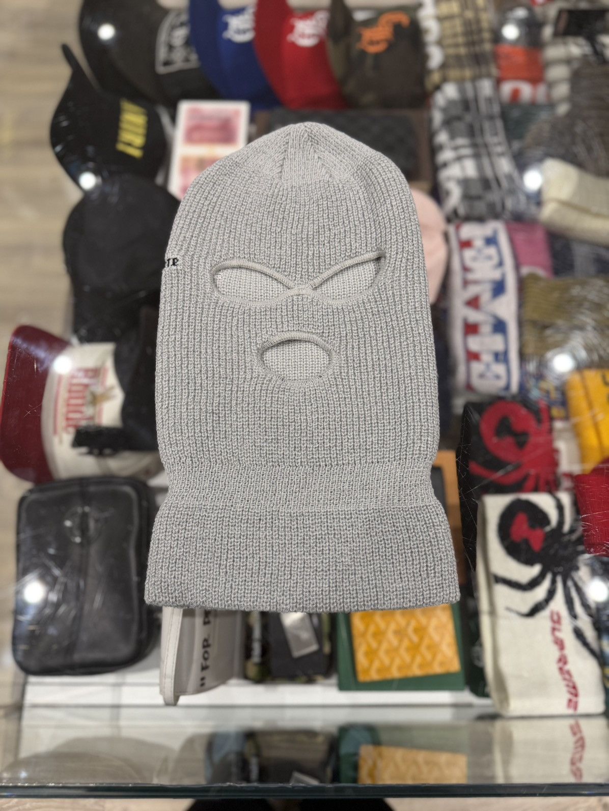 Supreme Supreme Reflective Balaclava Grey Size ONE SIZE - 1 Thumbnail