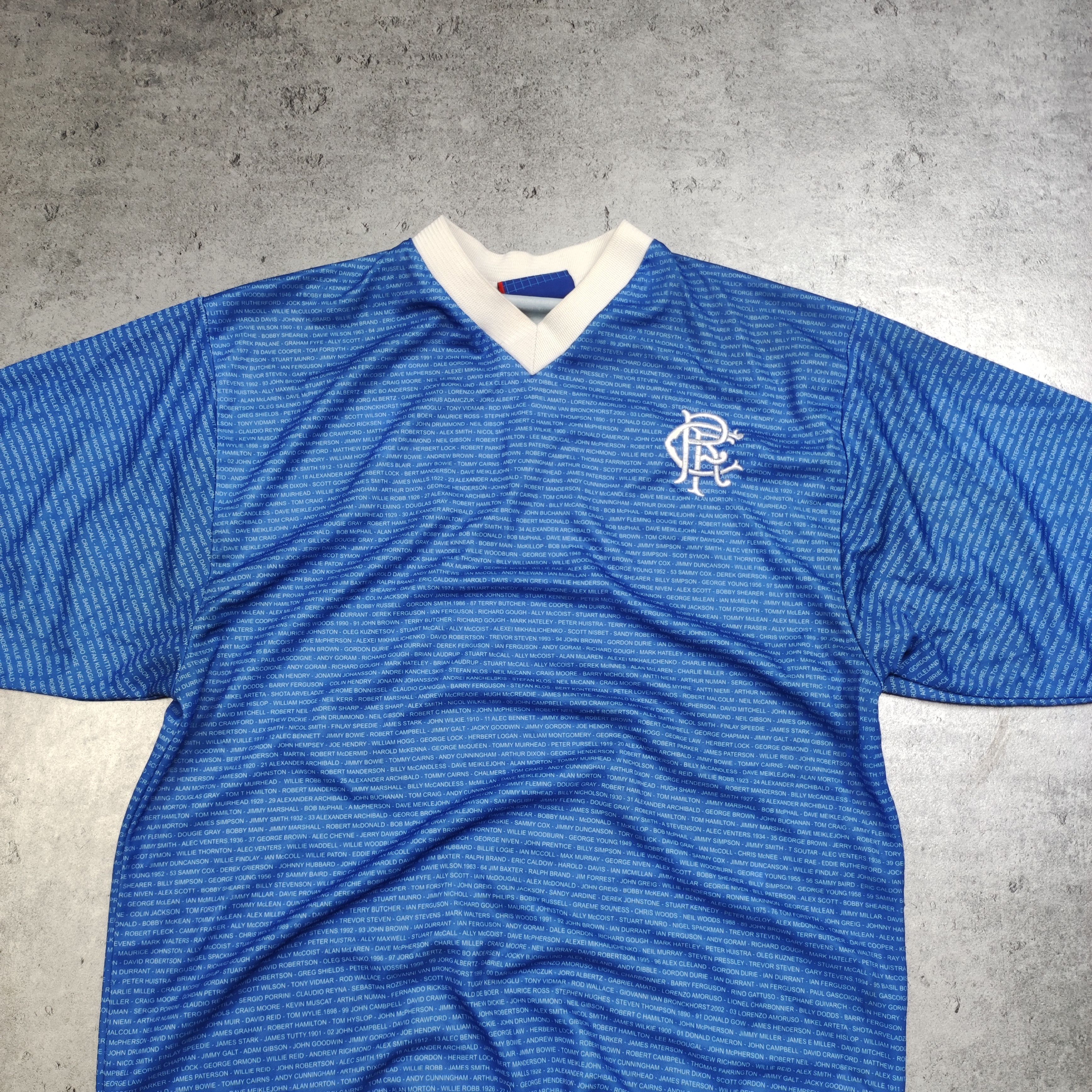 Vintage Vintage RARE 90s Glasgow Rangers Limited Edition Jersey Size US M / EU 48-50 / 2 - 4 Thumbnail