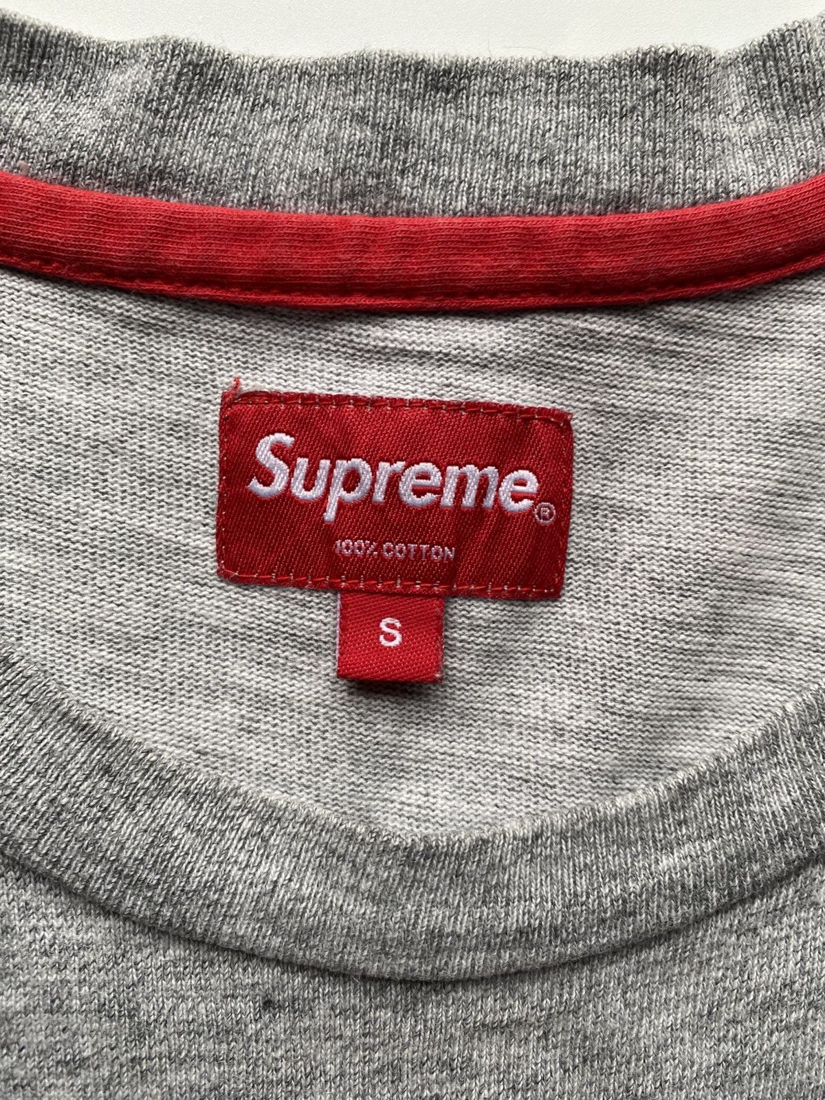 Supreme Supreme Pocket Tee Blue Box Logo Size US S / EU 44-46 / 1 - 4 Thumbnail