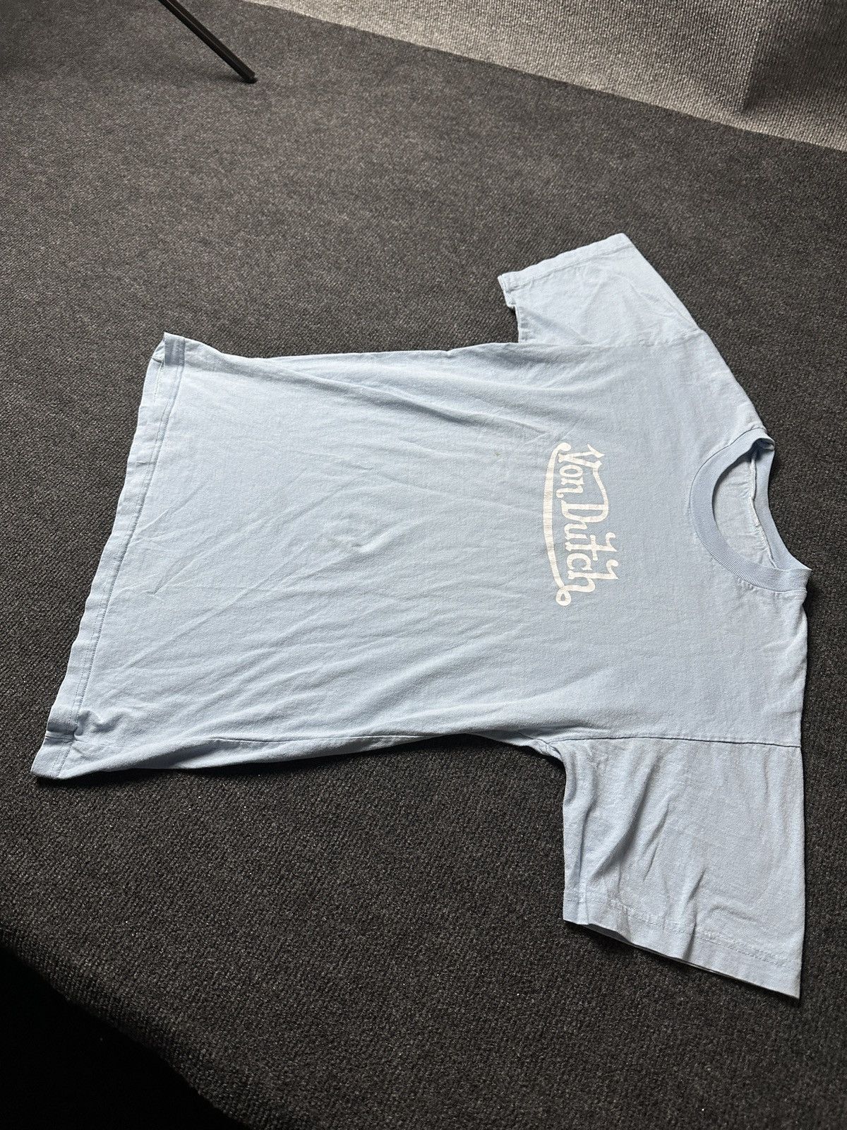 Von Dutch 🚨Y2K VON DUTCH BIG LOGO SUNFADED Y2K distressed style tee Size M / US 6-8 / IT 42-44 - 2 Thumbnail