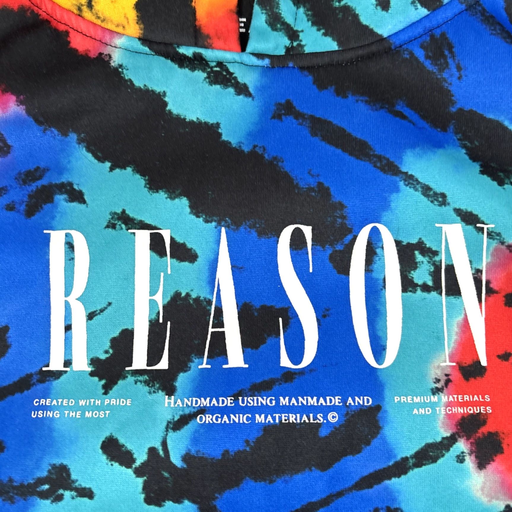 Reason REASON MEN'S CLOTHING MULTI-COLOR PULLOVER HOODIE SWEATSHIRT SIZE M Size US M / EU 48-50 / 2 - 2 Thumbnail