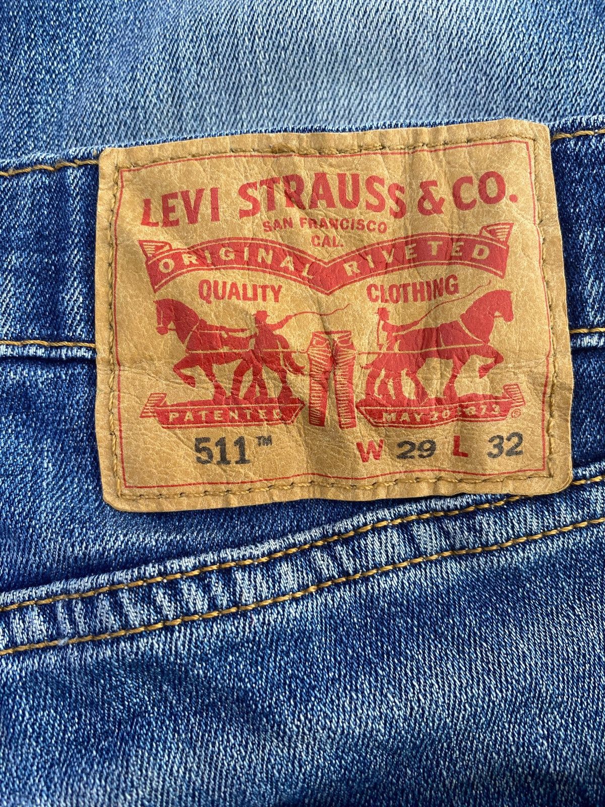 Levi's Vintage Levi’s 511 Faded Light Wash Style Loose Jeans Size US 29 - 10 Thumbnail