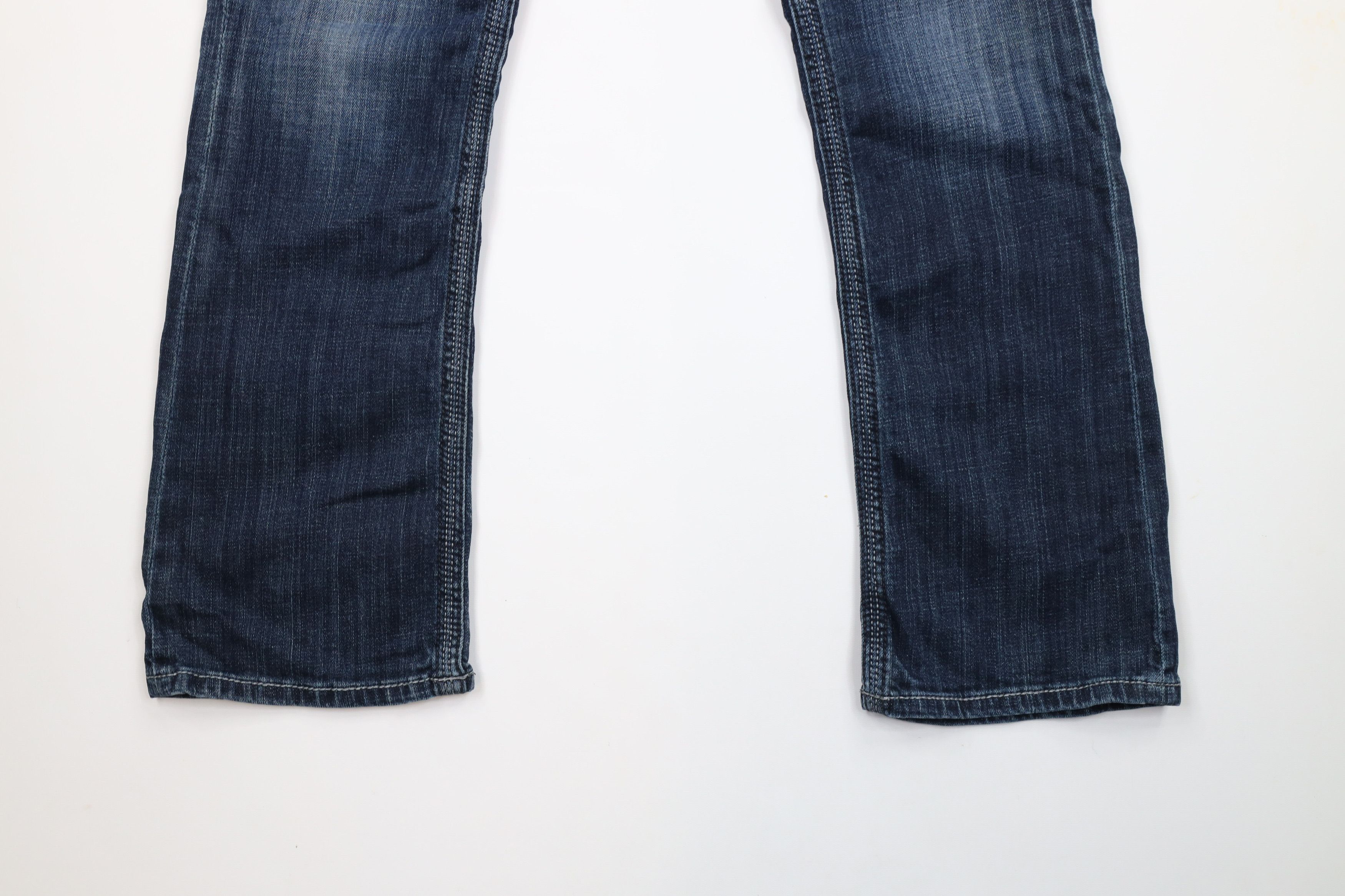 Vintage Buckle BKE Denim Stitch Stretch Flared Bootleg Denim Jeans Size 28" / US 6 / IT 42 - 4 Thumbnail