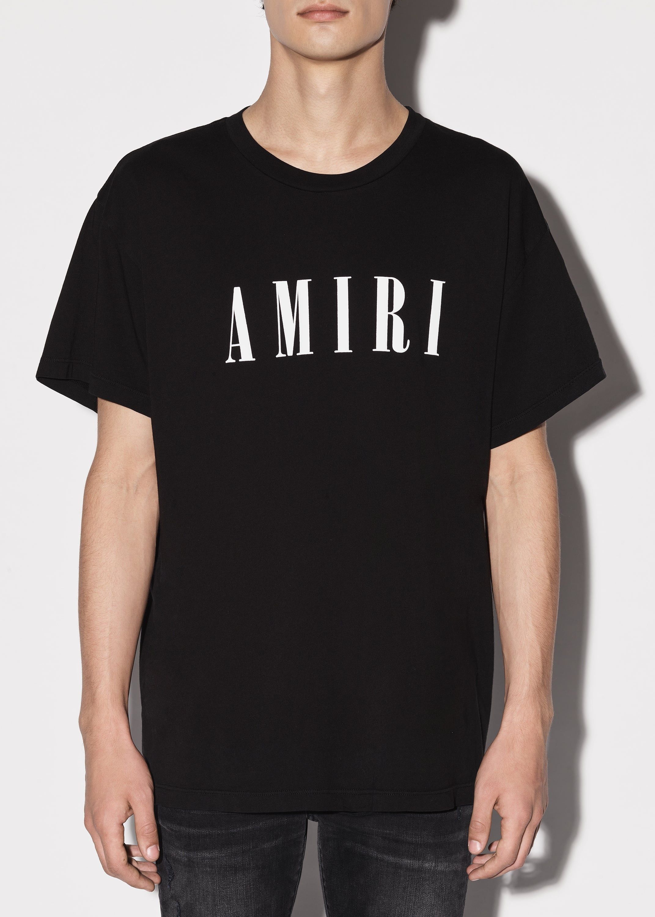 Amiri oc11z0225 Core Logo Short Sleeve T-Shirt in Black Size US M / EU 48-50 / 2 - 5 Thumbnail
