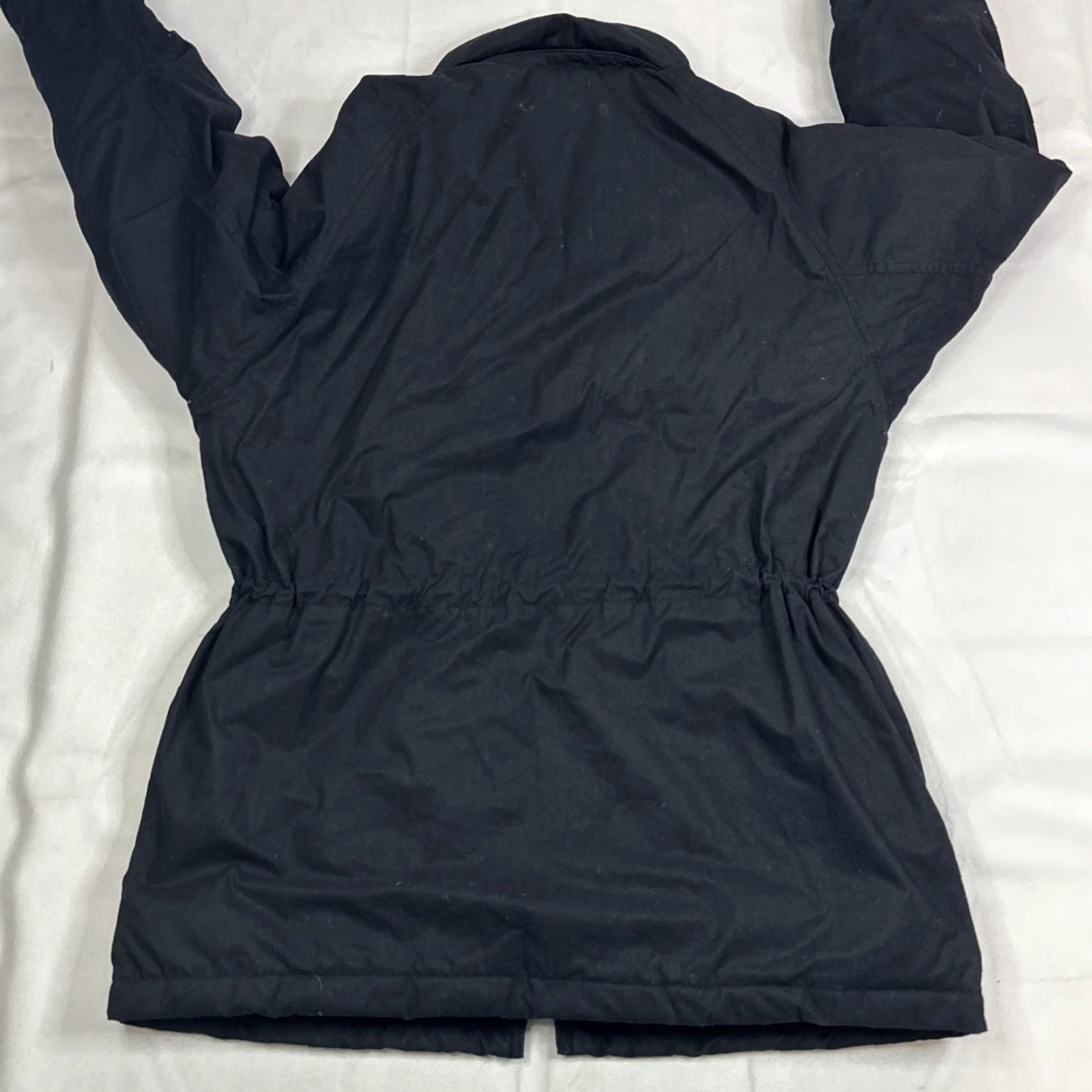 Eddie Bauer VINTAGE 90's Eddie Bauer Black Goose Down Puffer Parka Jacket Sz S Snowline Womens Size S / US 4 / IT 40 - 7 Thumbnail