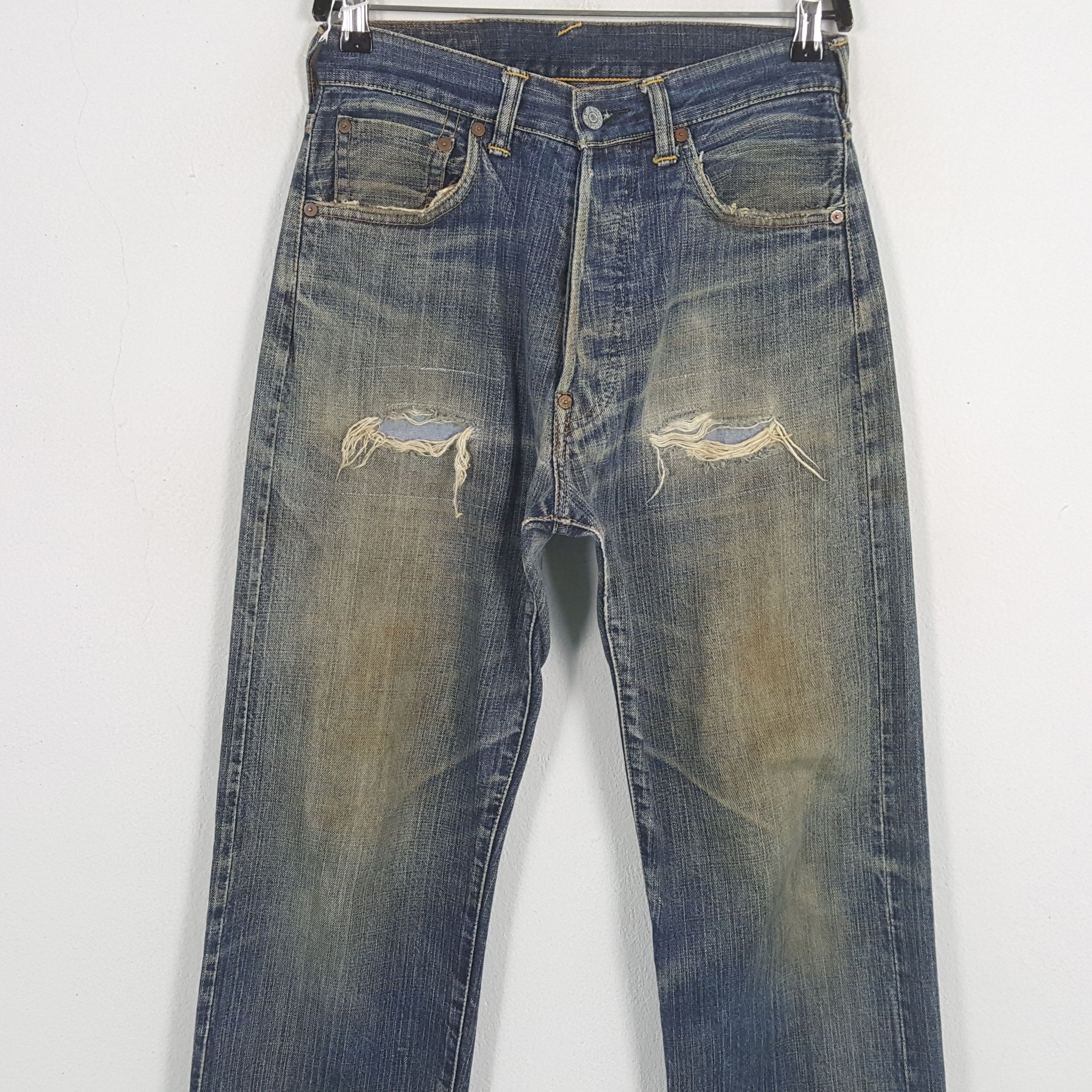 Evisu EVISU x MCDONALD Japanese Brand Custom Daicock Jeans Size US 28 / EU 44 - 5 Thumbnail