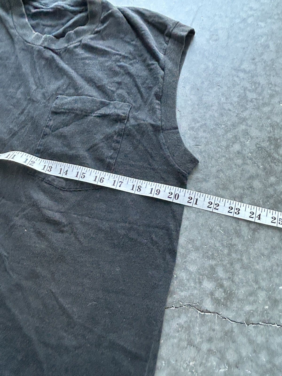 Fruit Of The Loom Vintage 90s Single Stitch Selvedge Pocket Tank Top Shirt Size US L / EU 52-54 / 3 - 6 Thumbnail