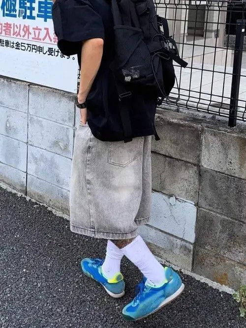 Japanese Brand × Vintage VINTAGE Y2K RETRO jorts shorts DRIP Size US 36 / EU 52 - 4 Thumbnail