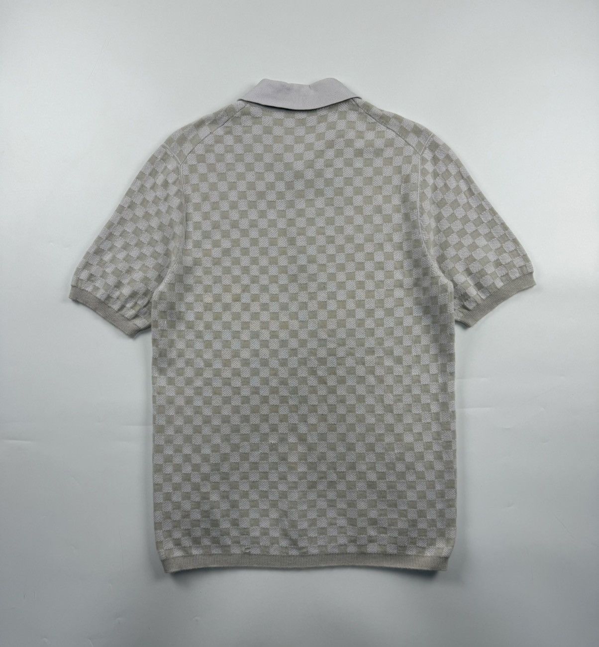 Louis Vuitton Louis Vuitton Damier Polo Shirt Size US M / EU 48-50 / 2 - 2 Thumbnail