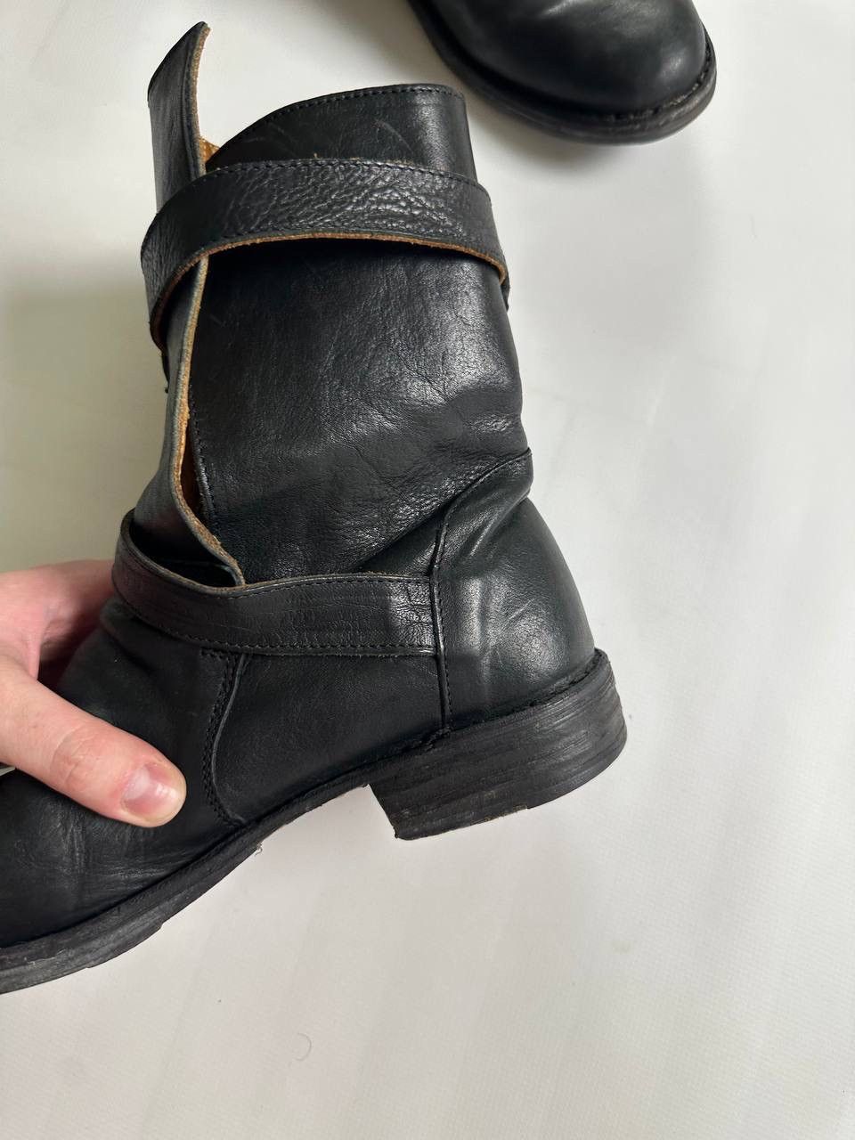 Fiorentini + Baker Fiorentini+Baker Guidi Style Vintage Biker Boots RRP700$ Size US 7 / EU 40 - 5 Thumbnail