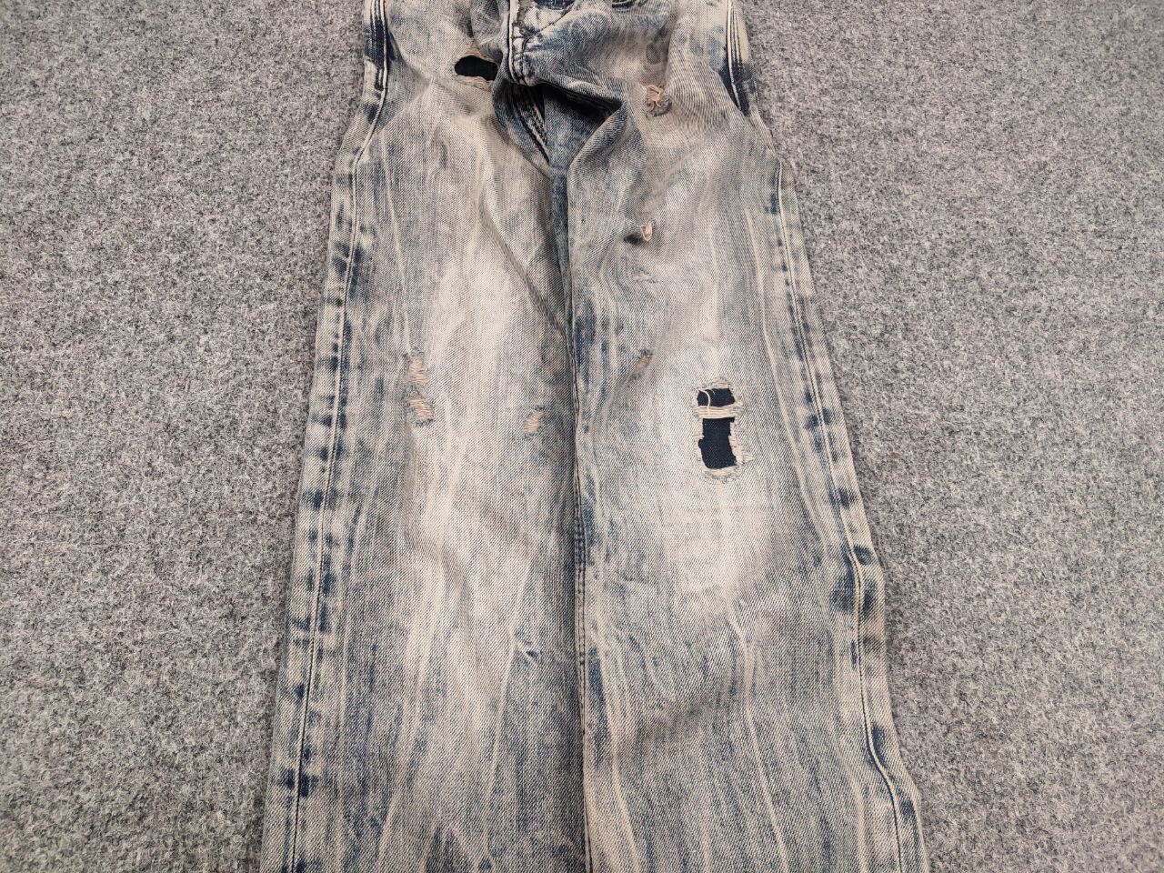 Diesel Diesel Thanaz Vintage Washed Distressed Denim Jeans l.g.b. Size US 30 / EU 46 - 5 Thumbnail