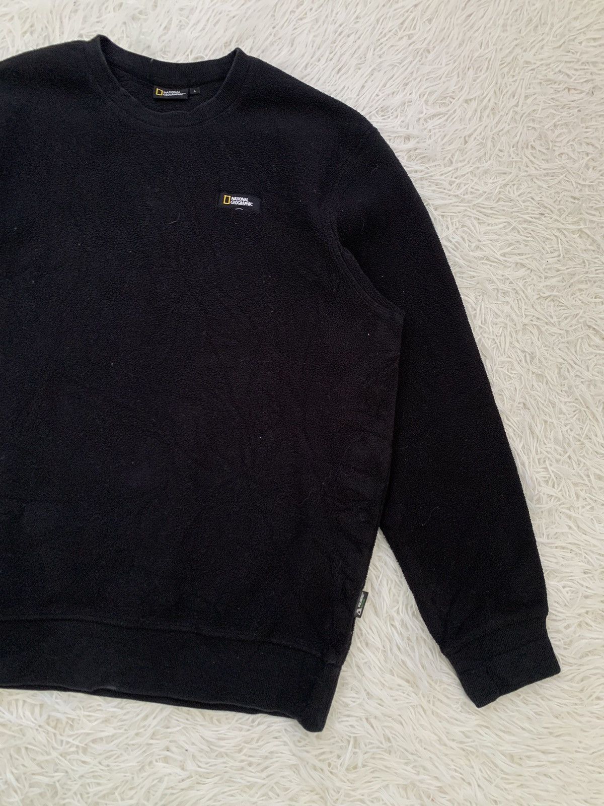 Japanese Brand National Geographic Fleece Sweater Pullover Size US L / EU 52-54 / 3 - 4 Thumbnail