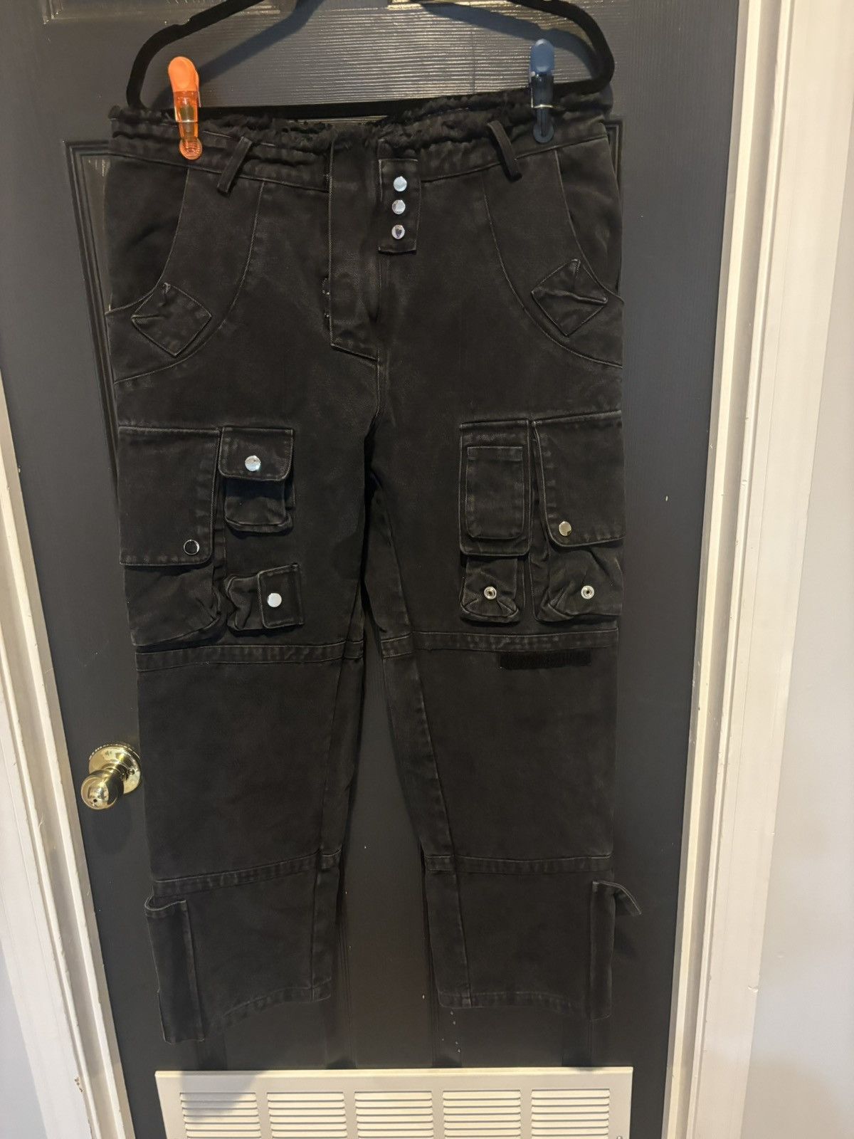 Other Vautour baggy black denim cargos Size US 36 / EU 52 - 1 Thumbnail