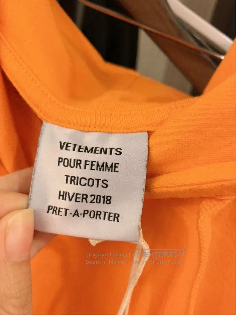 Vetements Vetements Hoodie Size US M / EU 48-50 / 2 - 4 Thumbnail