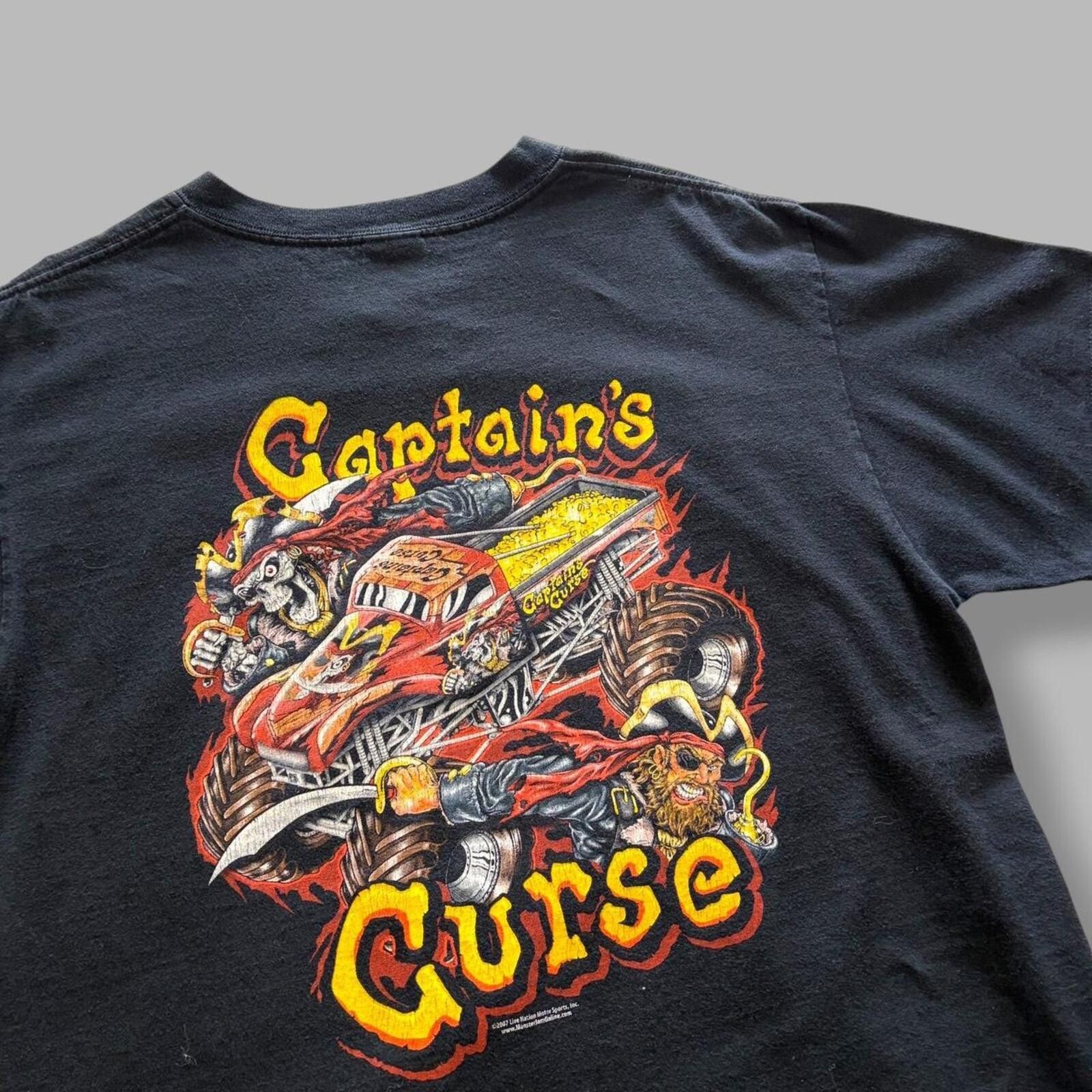 Vintage 2007 Captains Cruse Monster Jam Tee Size US L / EU 52-54 / 3 - 2 Thumbnail