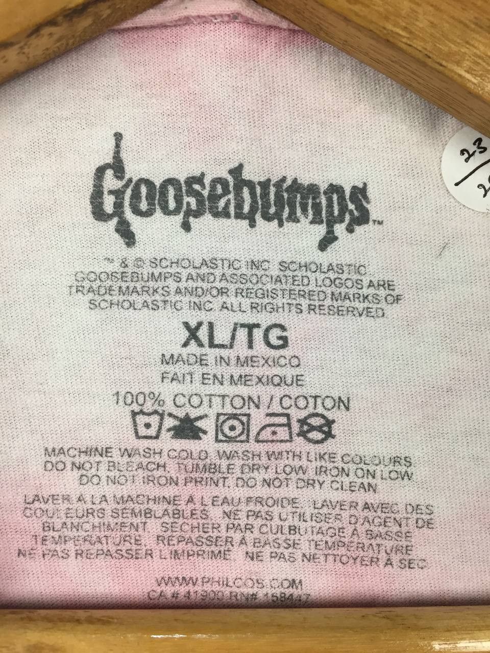 Vintage Goosebumps The Abominable Snowman of Pasadena Cover Art Tee Size US XL / EU 56 / 4 - 10 Thumbnail