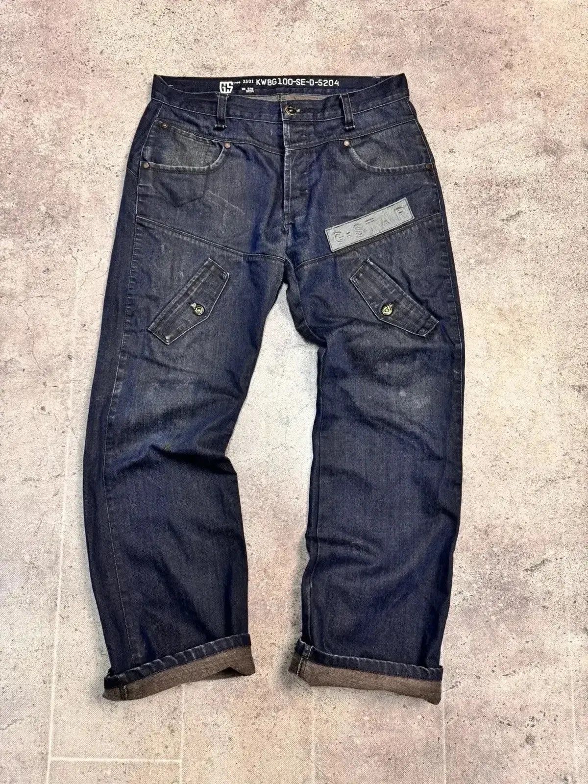 Vintage SALE💣💣 Vintage Junya Watanabe Style G Star raw Bondage Cargo Size US 34 / EU 50 - 14 Thumbnail