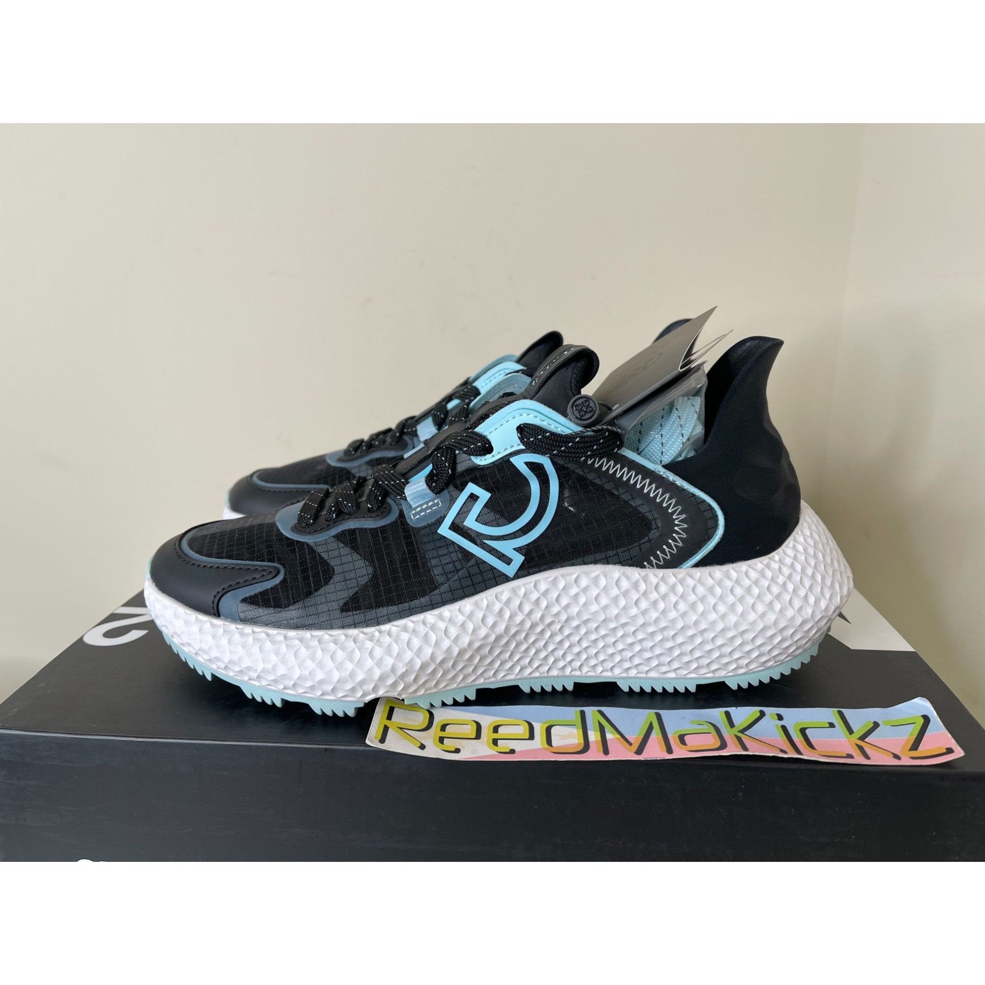 G/FORE G/FORE MG4X2 Ripstop Cross Trainer Black Blue Golf Shoe Wome Size US 6 / IT 36 - 1 Thumbnail
