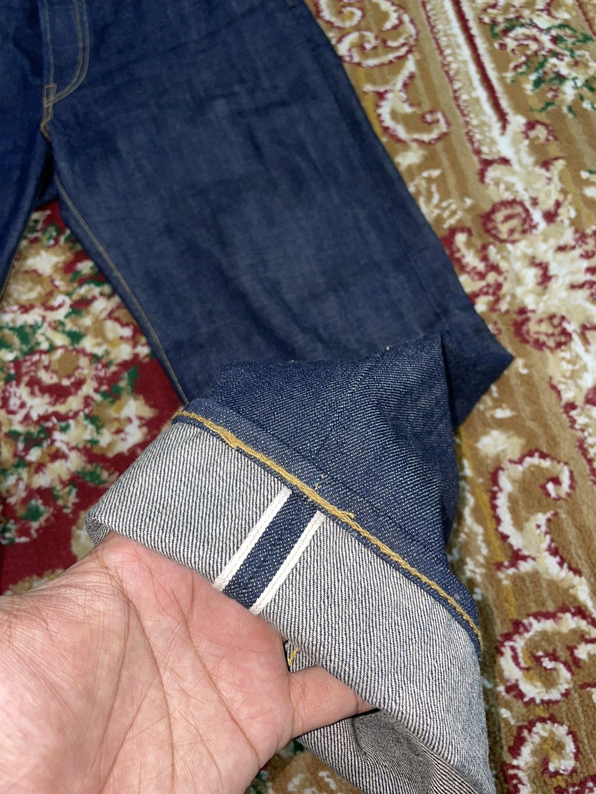 Japanese Brand Denime Jeans Size US 33 - 2 Thumbnail