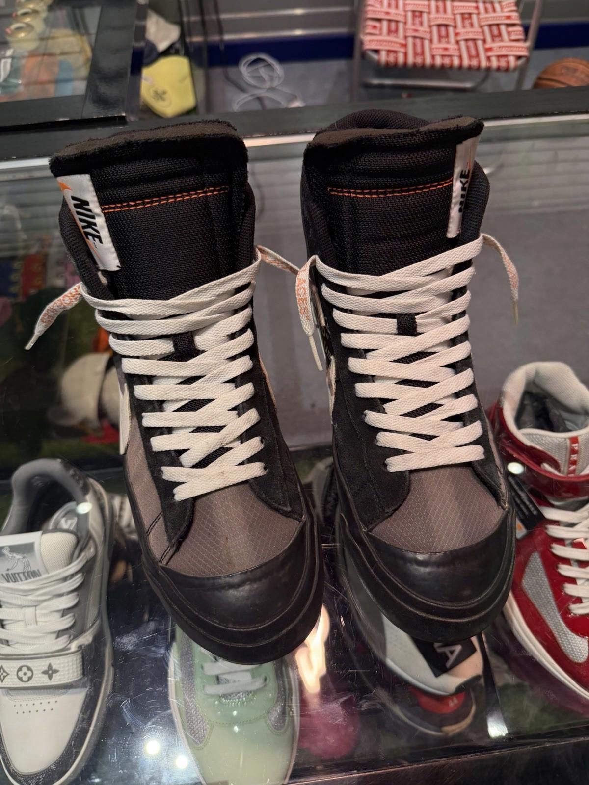 Nike Nike Blazer Mid Off-White Black Grim Reaper 2018 - 10.5 Size US 10.5 / EU 43-44 - 7 Thumbnail