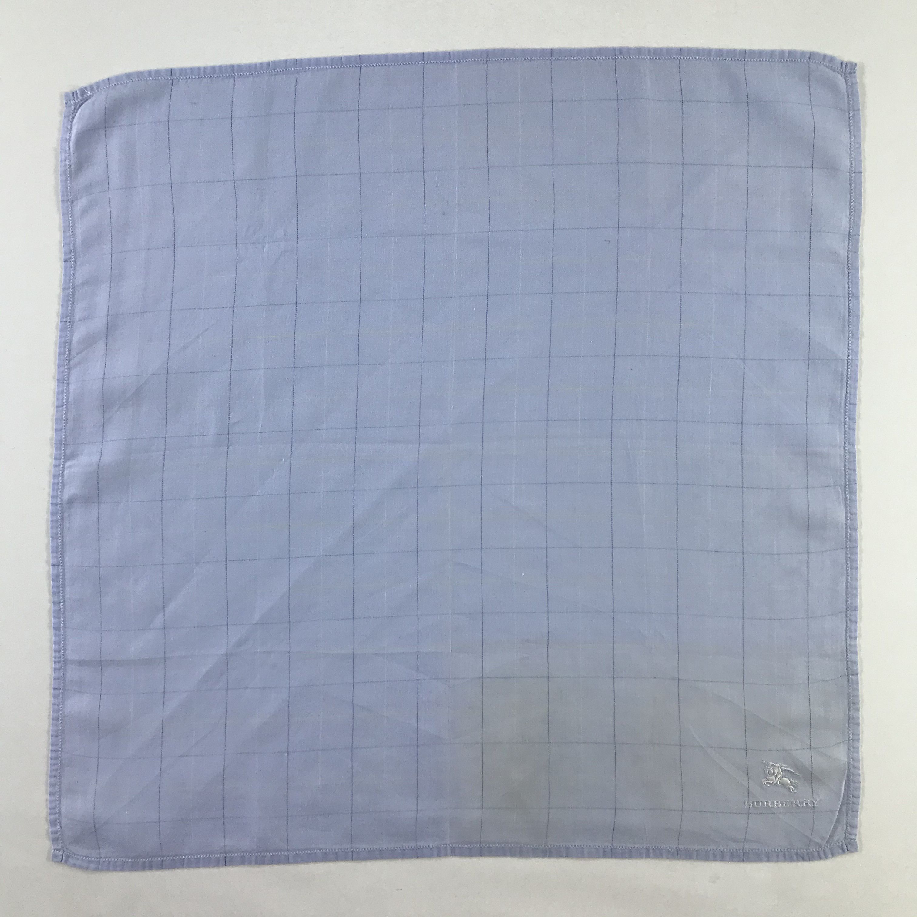 Burberry × Vintage Burberry Bandana / Handkerchief / Neckerchief - S803 Size ONE SIZE - 1 Thumbnail