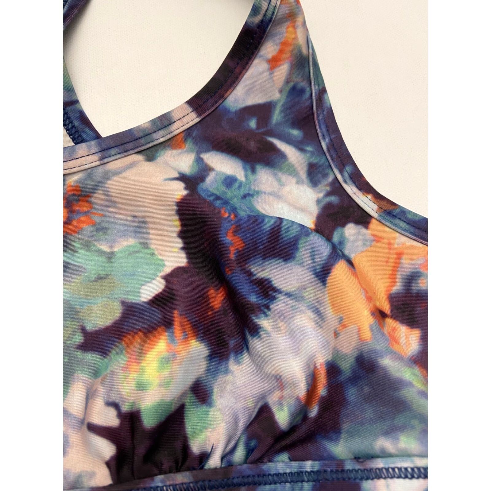 American Eagle Outfitters AMERICAN EAGLE OUTFITTERS Sports Bra Multicolor Adult Small Activewear Womens Size ONE SIZE - 3 Thumbnail