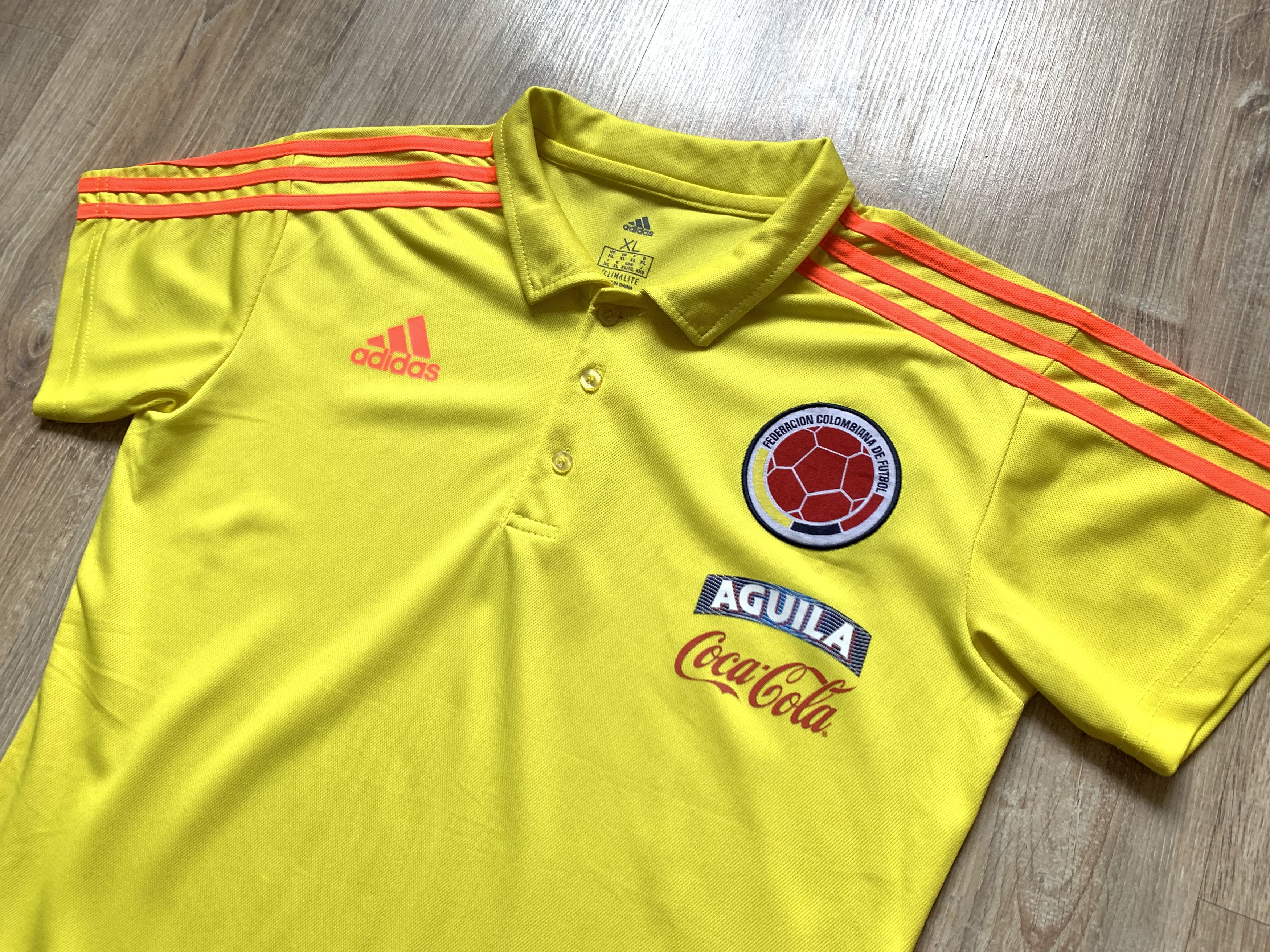 Adidas × Vintage Vintage Adidas Colombia National Football Team Womens Jersey Size XL / US 12-14 / IT 48-50 - 4 Thumbnail