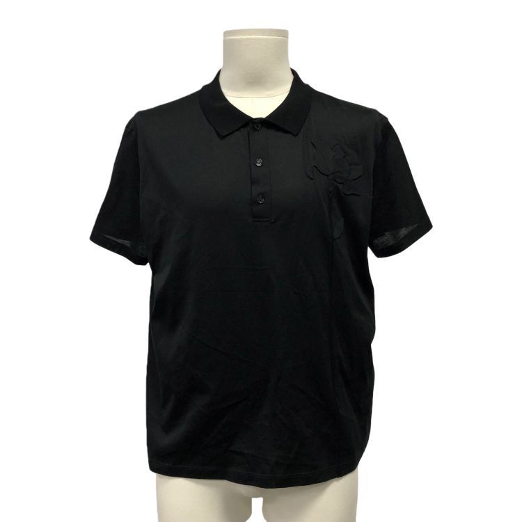 Valentino Valentino Rose Embroidered Polo Shirt Size M Size US M / EU 48-50 / 2 - 1 Thumbnail