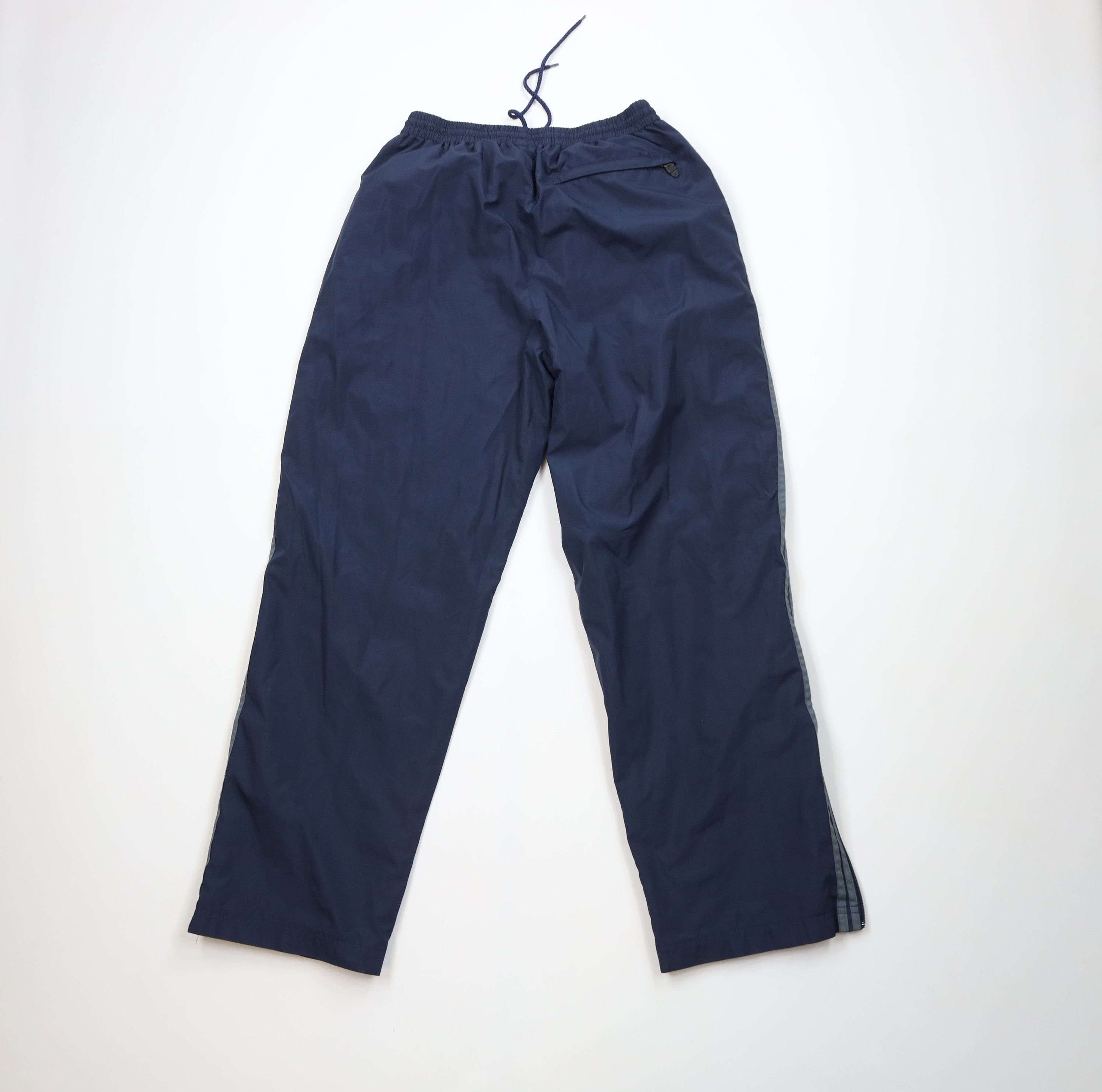 Champion Vintage 90s Champion Lined Wide Leg Windbreaker Pants Blue Size US 34 / EU 50 - 9 Thumbnail