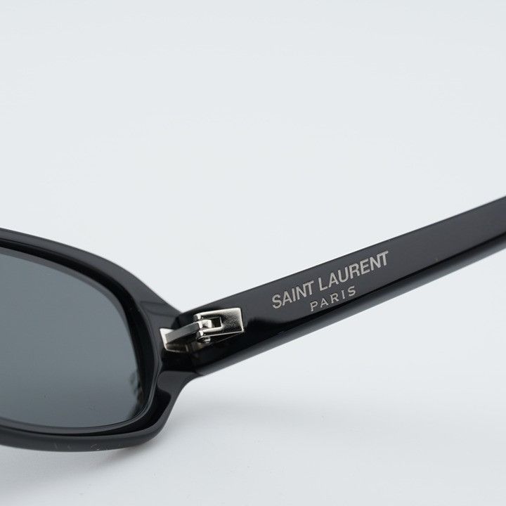 Saint Laurent Paris Saint Laurent SL872 ERIN 001 Sunglasses Black Rectangle Fram Size ONE SIZE - 8 Thumbnail