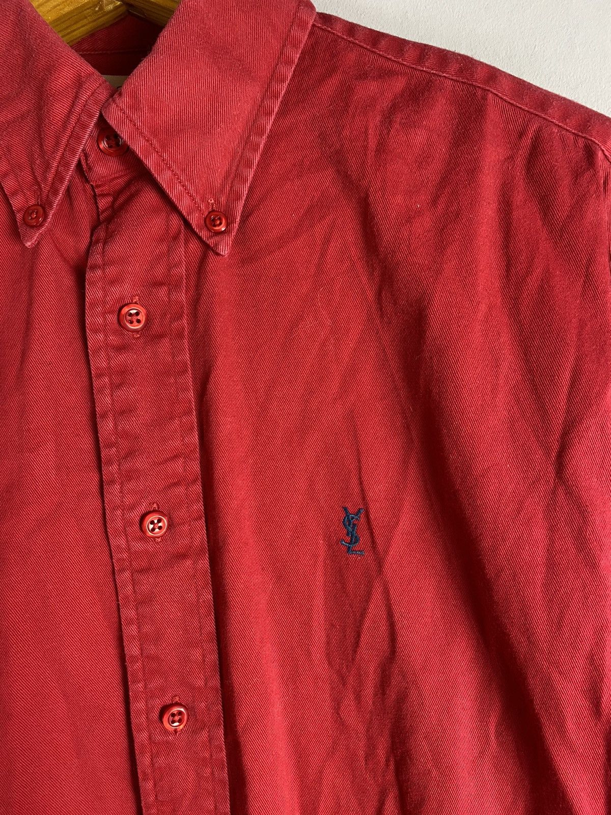 Yves Saint Laurent Vintage 90s YSL Yves Saint Laurent shirt Size US S / EU 44-46 / 1 - 5 Thumbnail
