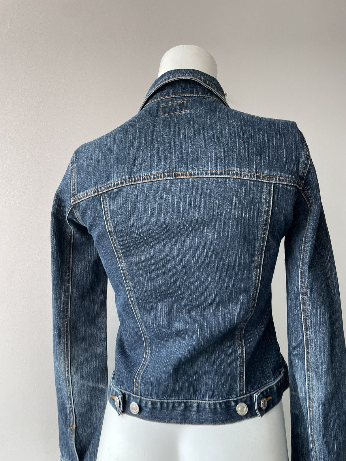 Vintage y2k denim jacket Size S / US 4 / IT 40 - 14 Thumbnail