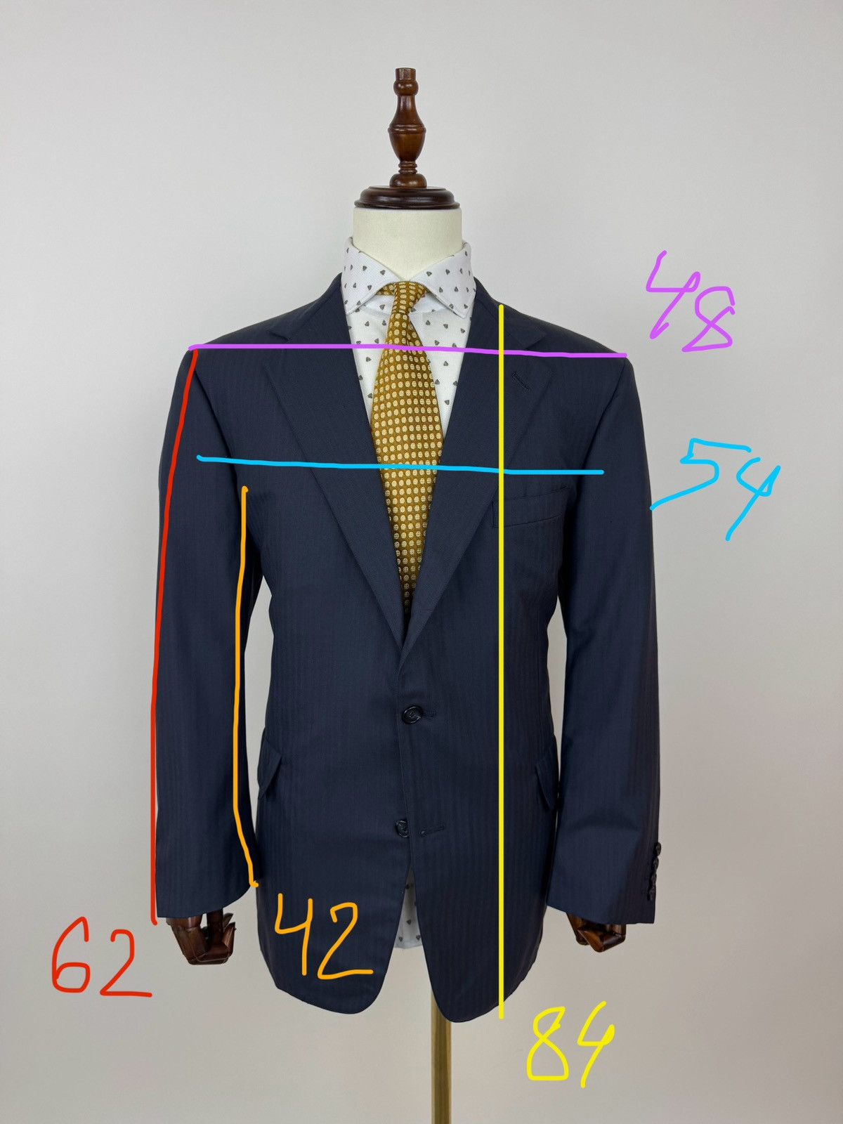 Brooks Brothers Vintage Brooks Brothers wool blazer herringbone jacket Size 42R - 18 Thumbnail