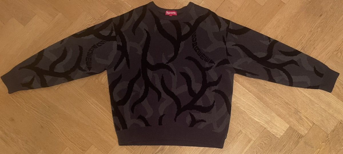 Supreme Supreme tribal camo sweatshirt | Grailed