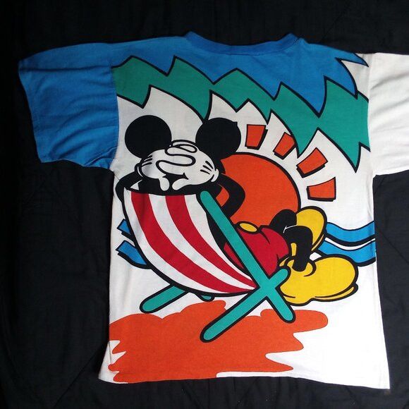 Mickey & Co. Vintage Disney Mickey & Co. Collectors Series AOP T-Shirt Size US S / EU 44-46 / 1 - 6 Thumbnail