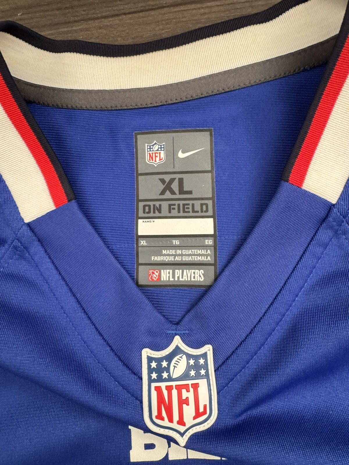 Nike Buffalo Bills CJ Spiller #28 NFL On Field Game Home Jersey Size US XL / EU 56 / 4 - 4 Thumbnail
