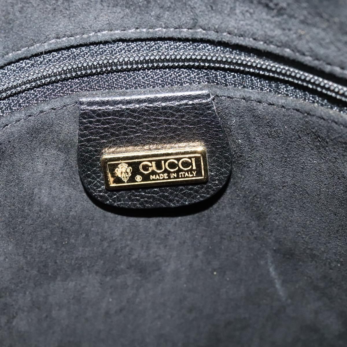 Gucci GUCCI Tote Bag Leather Black Gold 002 105 002 105 Size ONE SIZE - 14 Thumbnail