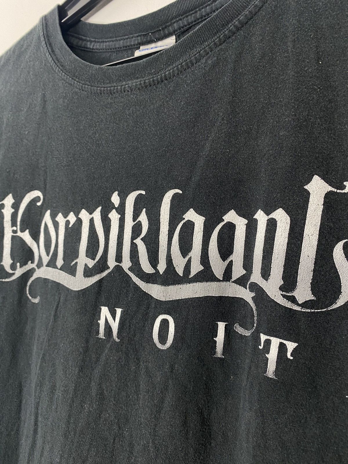 Band Tees × Vintage Korpiklaani Noita Merch Album Tee 2015 rock tee band folk Size US S / EU 44-46 / 1 - 2 Thumbnail