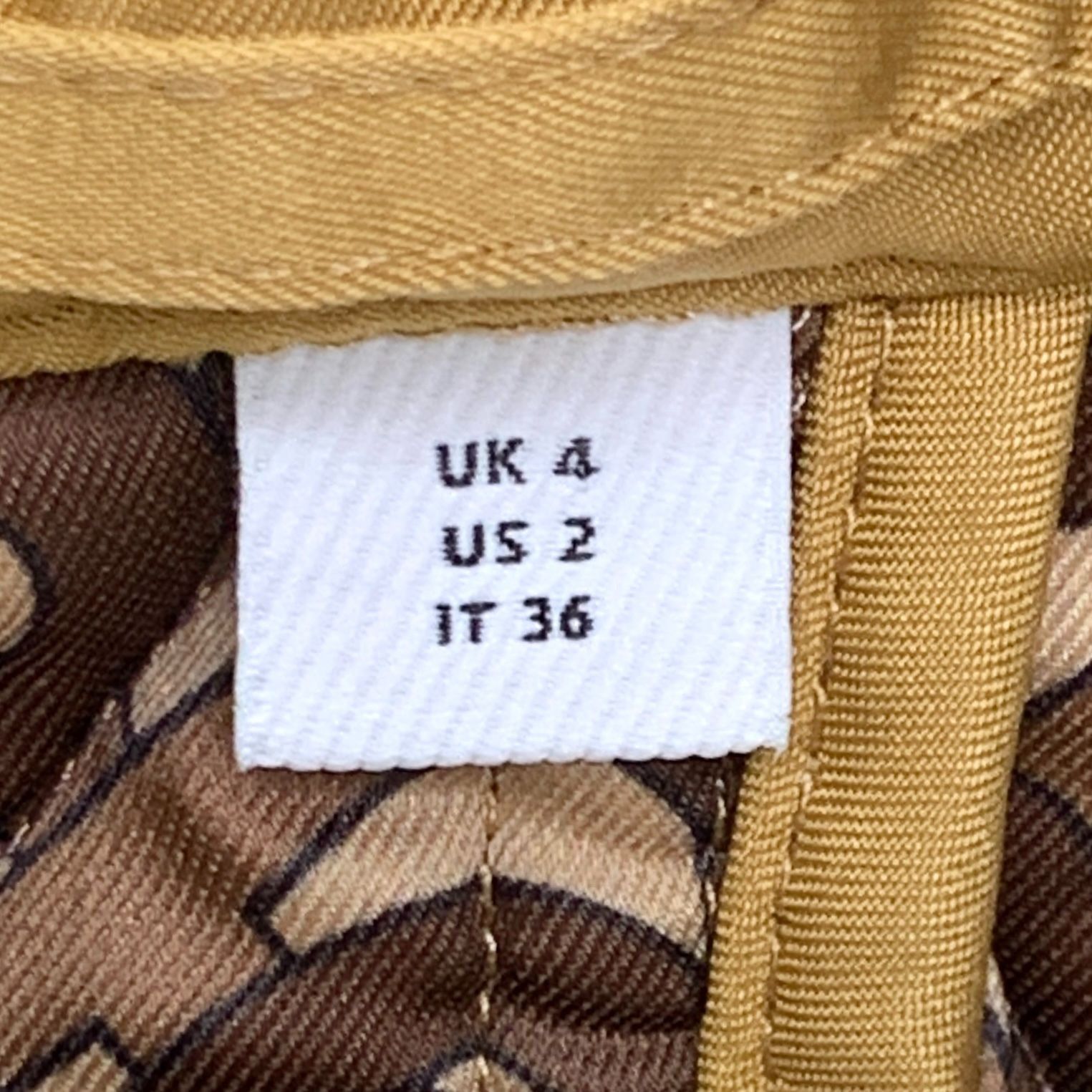 Burberry Burberry Brown Diamond Check Pattern Collar Waist-Tie Cotton Size XS / US 0-2 / IT 36-38 - 3 Thumbnail