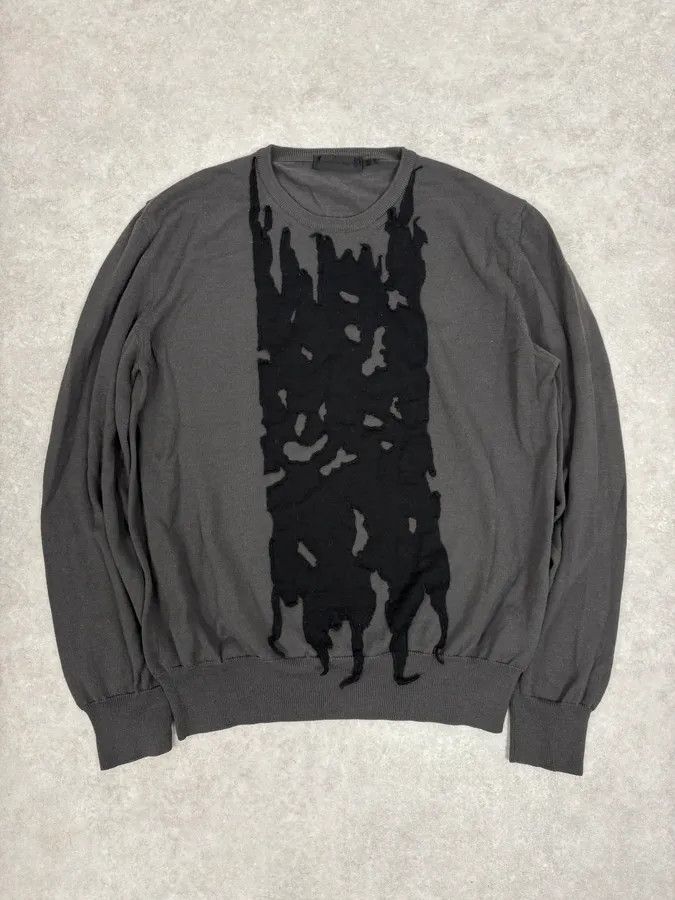 Alexander McQueen Alexander McQueen Obscur Shadow Grey Sweater Size US S / EU 44-46 / 1 - 1 Thumbnail