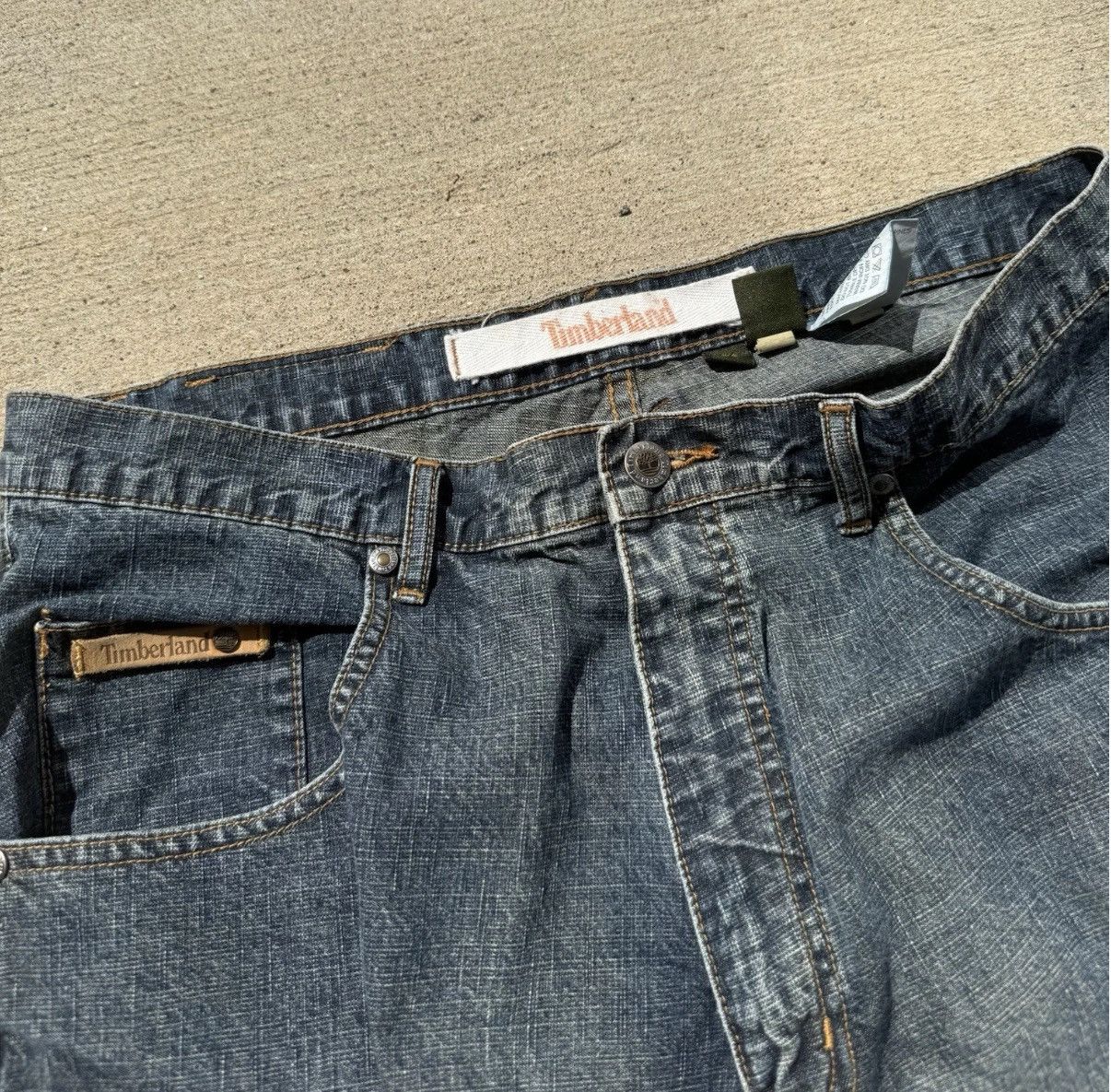 Timberland Vintage Timberland Jeans 34x32 Big Logo Embroidered Size US 34 / EU 50 - 4 Thumbnail