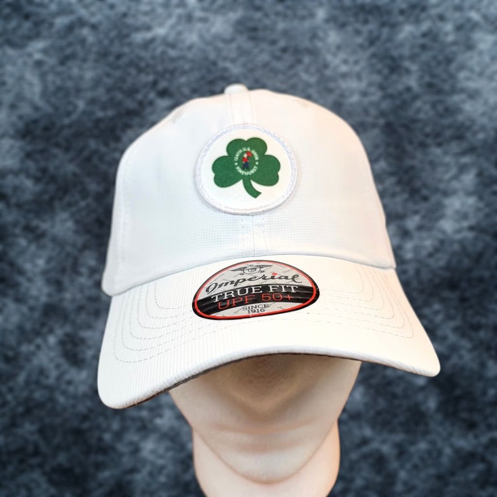 Imperial Imperial Golf Hat Womens UPF 50+ True Fit White Pinehurst 124th US Open Logo Adjustable Lightweight Moisture Wicking Size ONE SIZE - 1 Thumbnail