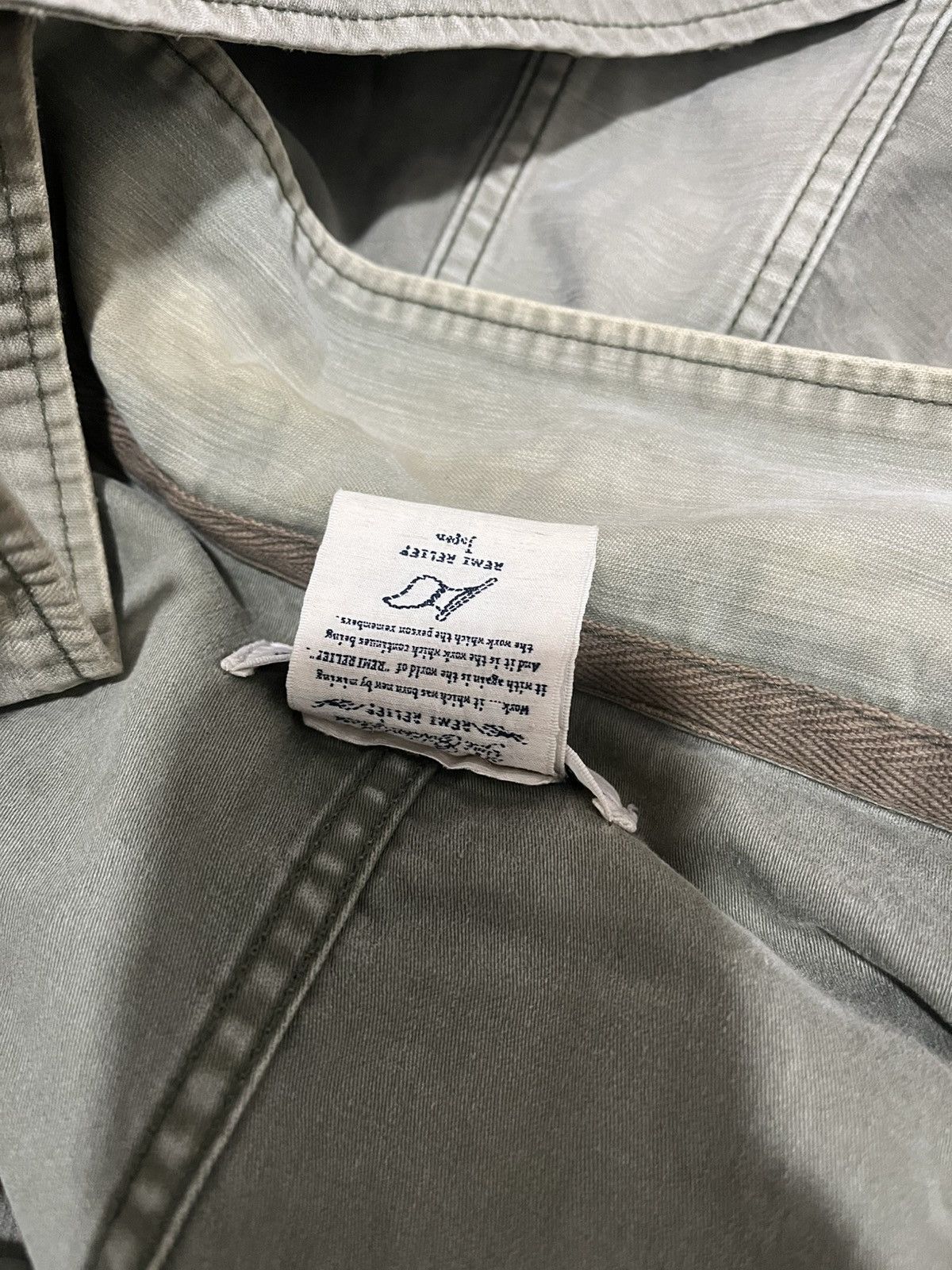 Japanese Brand × Remi Relief Remi relief parkas jacket Size US L / EU 52-54 / 3 - 4 Thumbnail