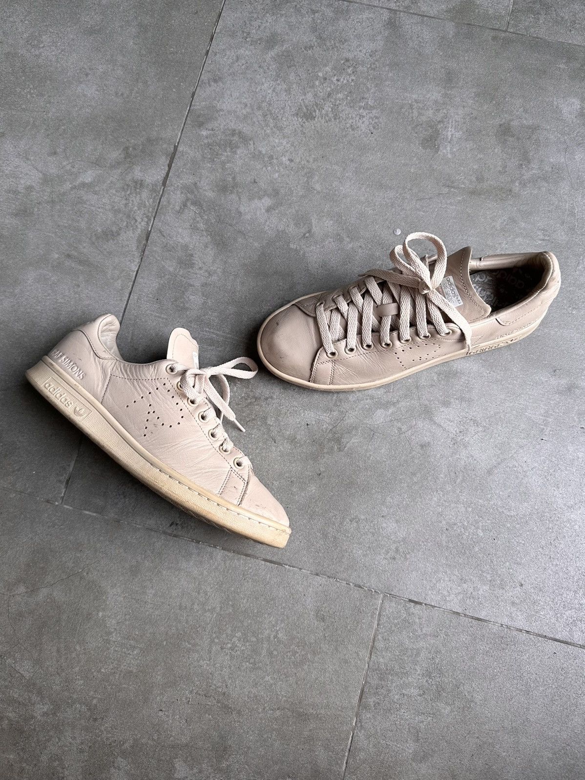 Adidas × Raf Simons SS15 STAN SMITH DUST TAN Size US 8 / EU 41 - 4 Thumbnail