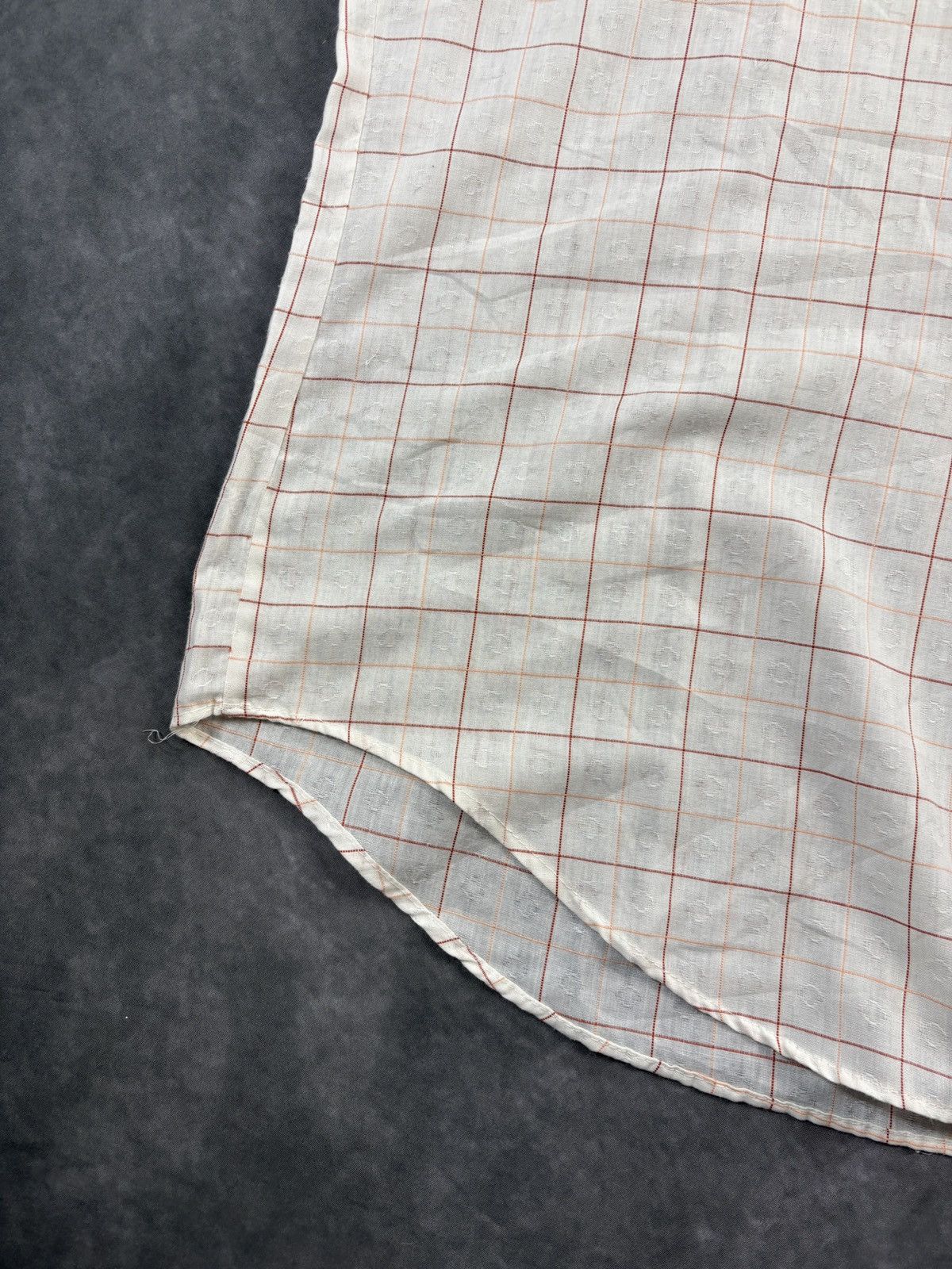 Sears 1970s Vintage Sears Shortsleeve Shirt Perma Sheer Mesh Heart Size US M / EU 48-50 / 2 - 6 Thumbnail